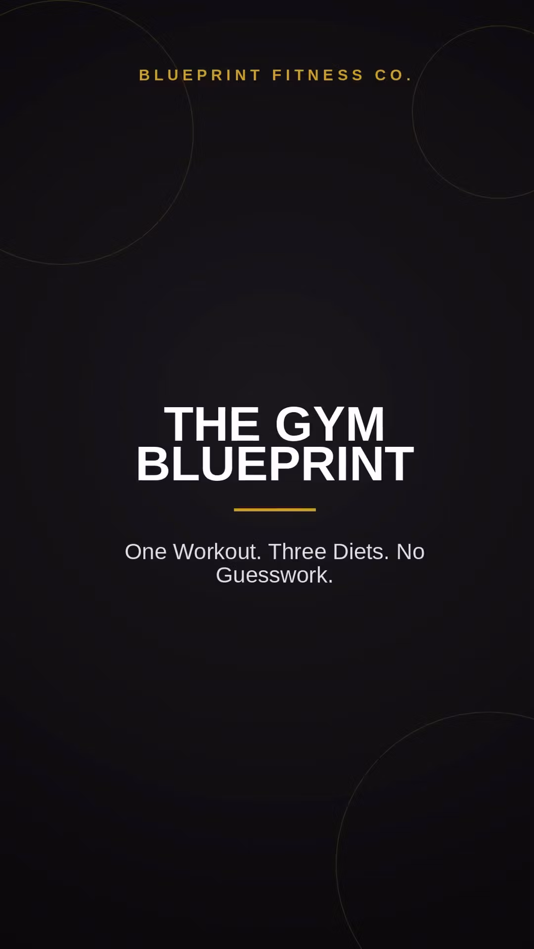 LH Fitness BluePrint