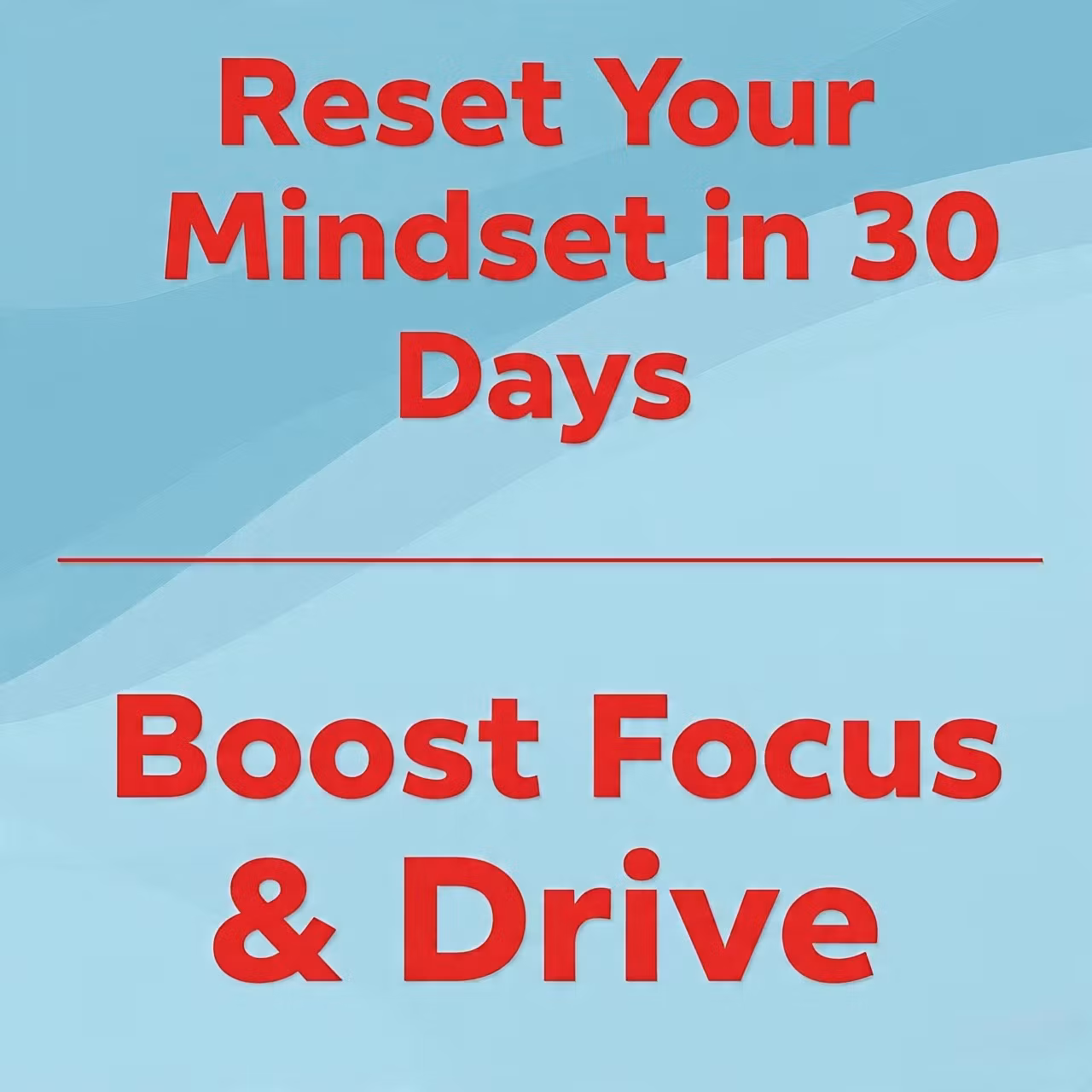 30-Day Mindset. 