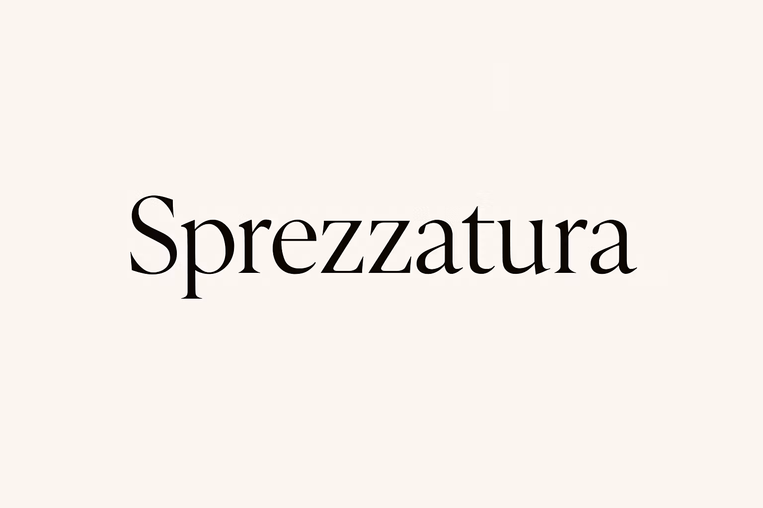 Sprezzatura 