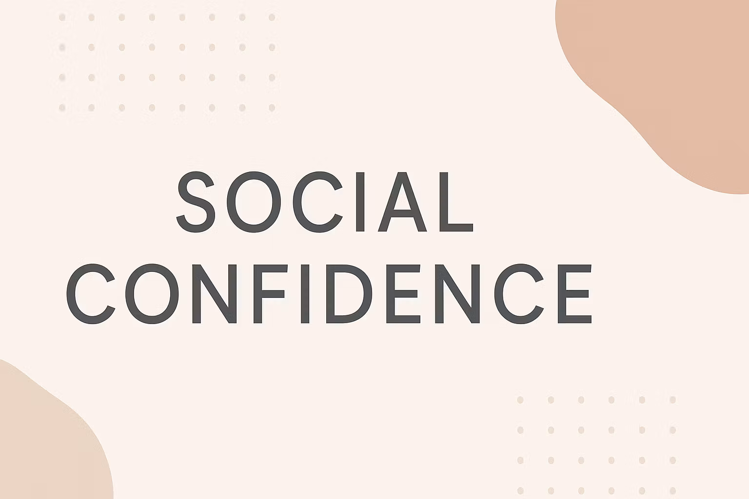 Social Confidence Accelerator