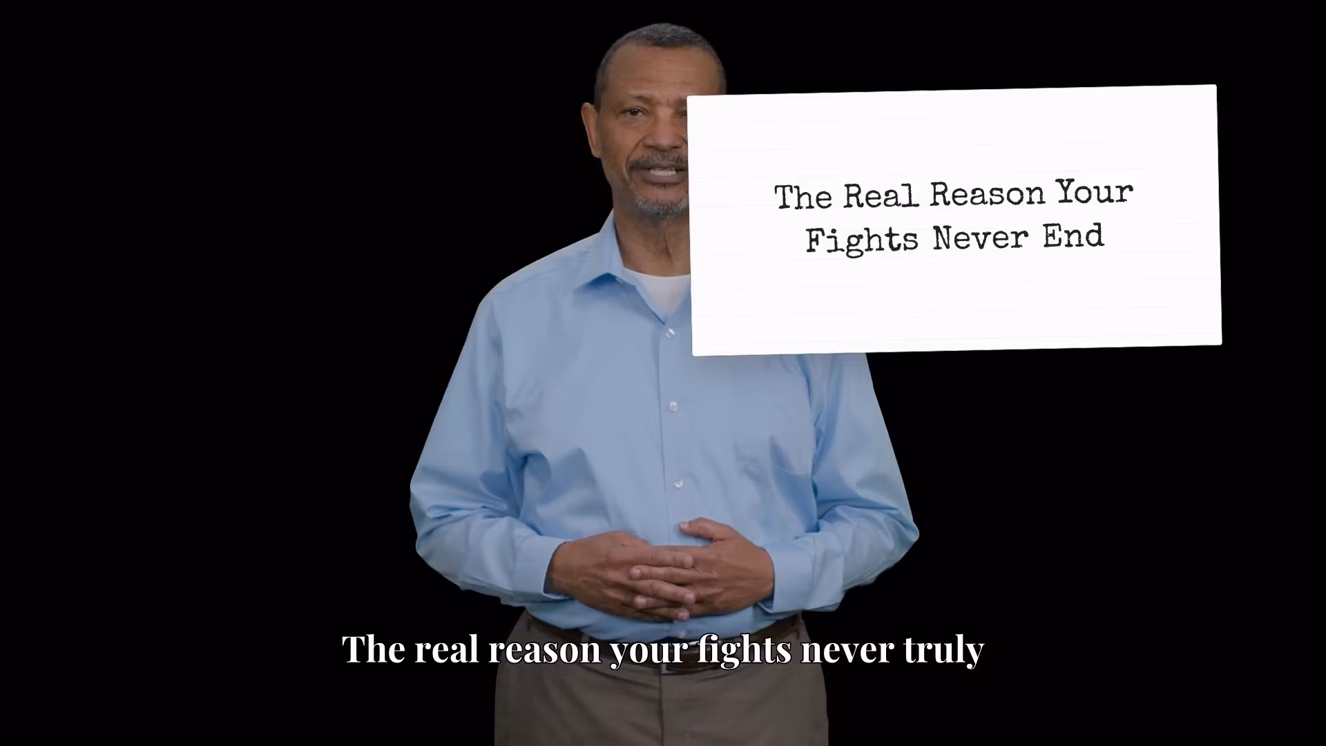 The Conflict Recovery Manual