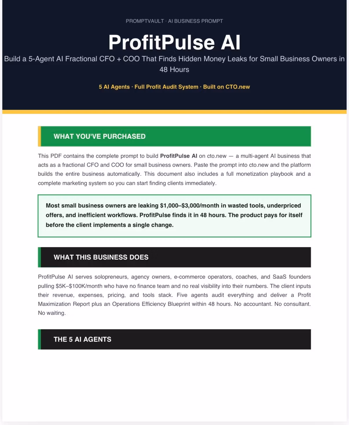 ProfitPulse AI