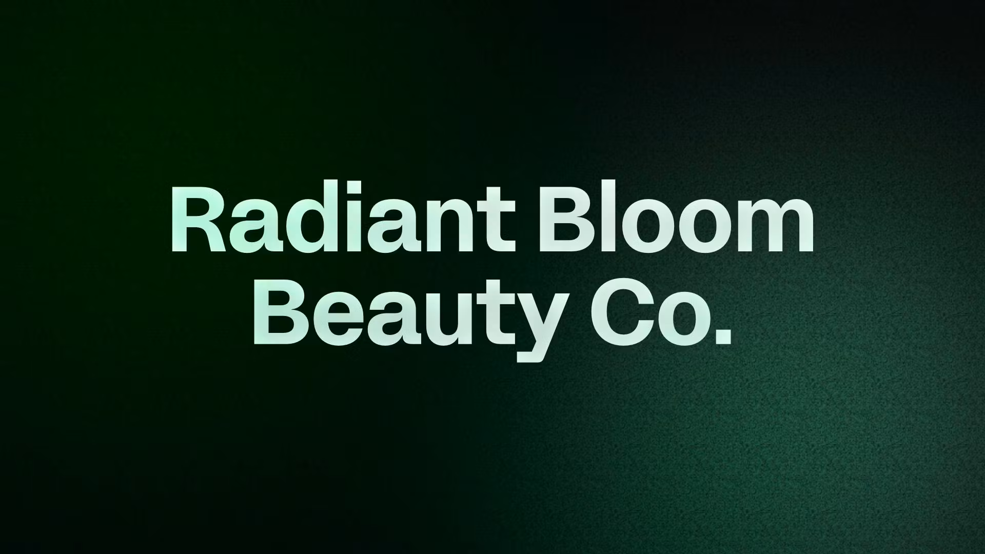 Radiant Bloom Beauty Co.