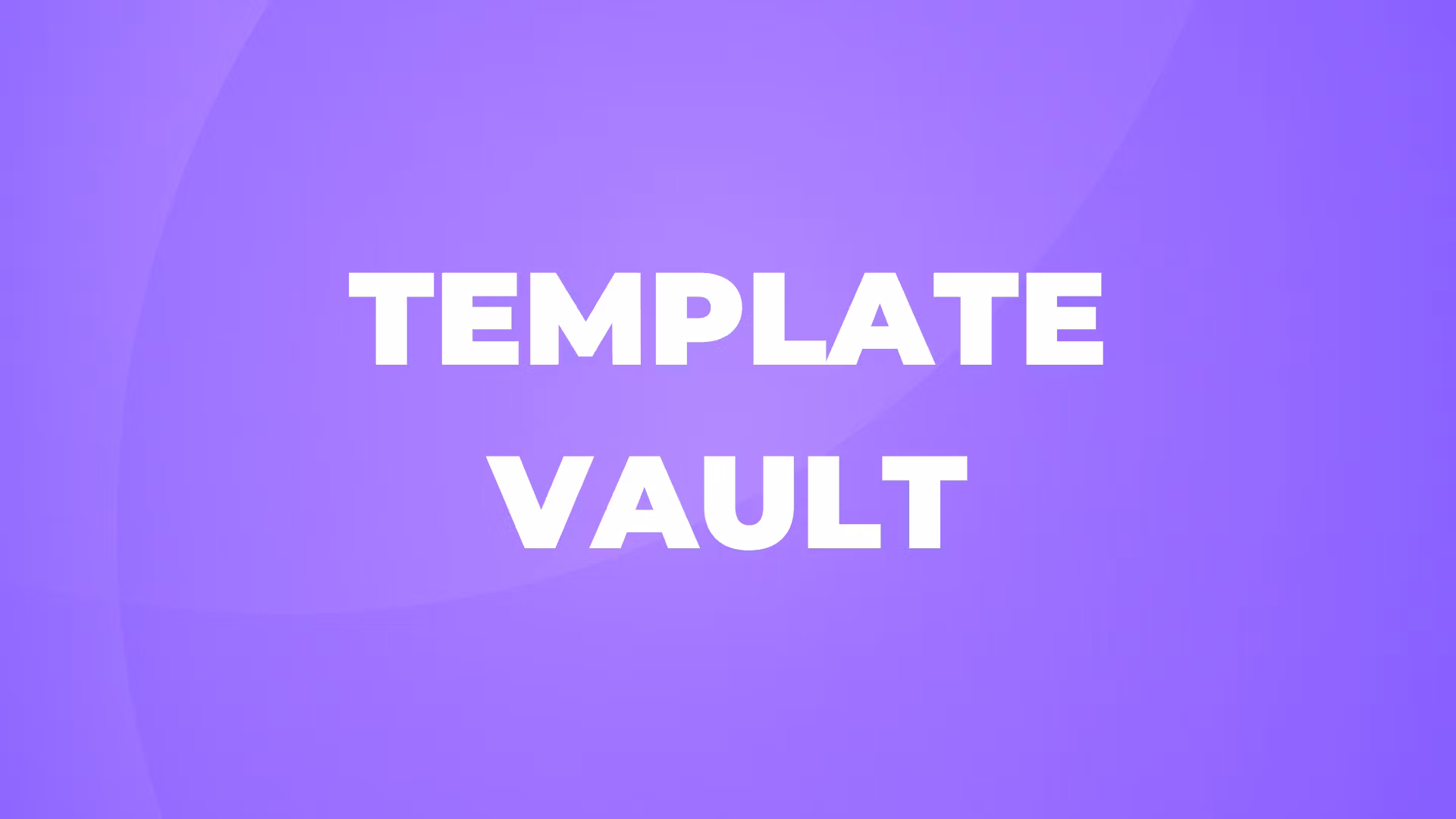 TemplateVault