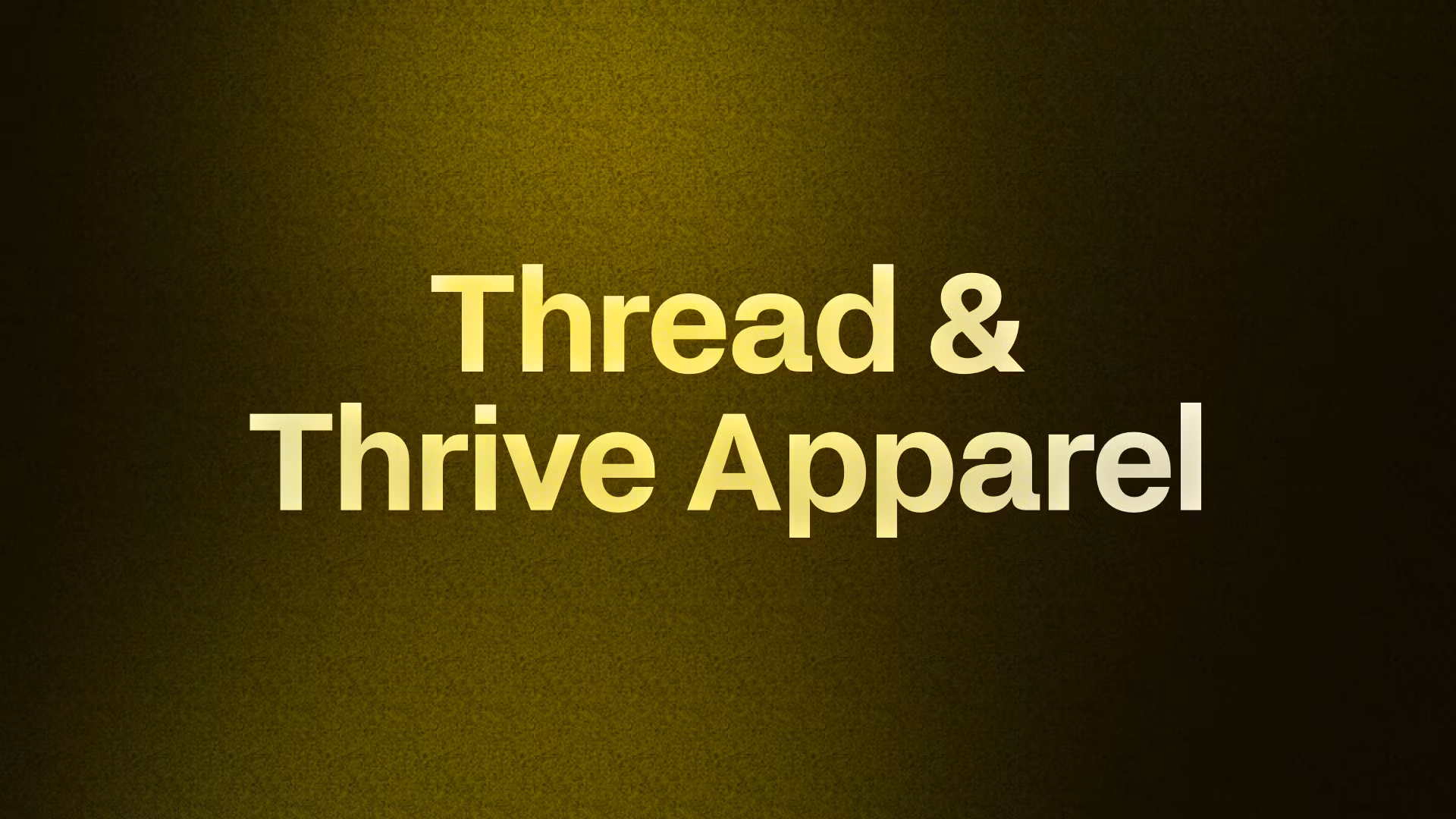 Thread & Thrive Apparel