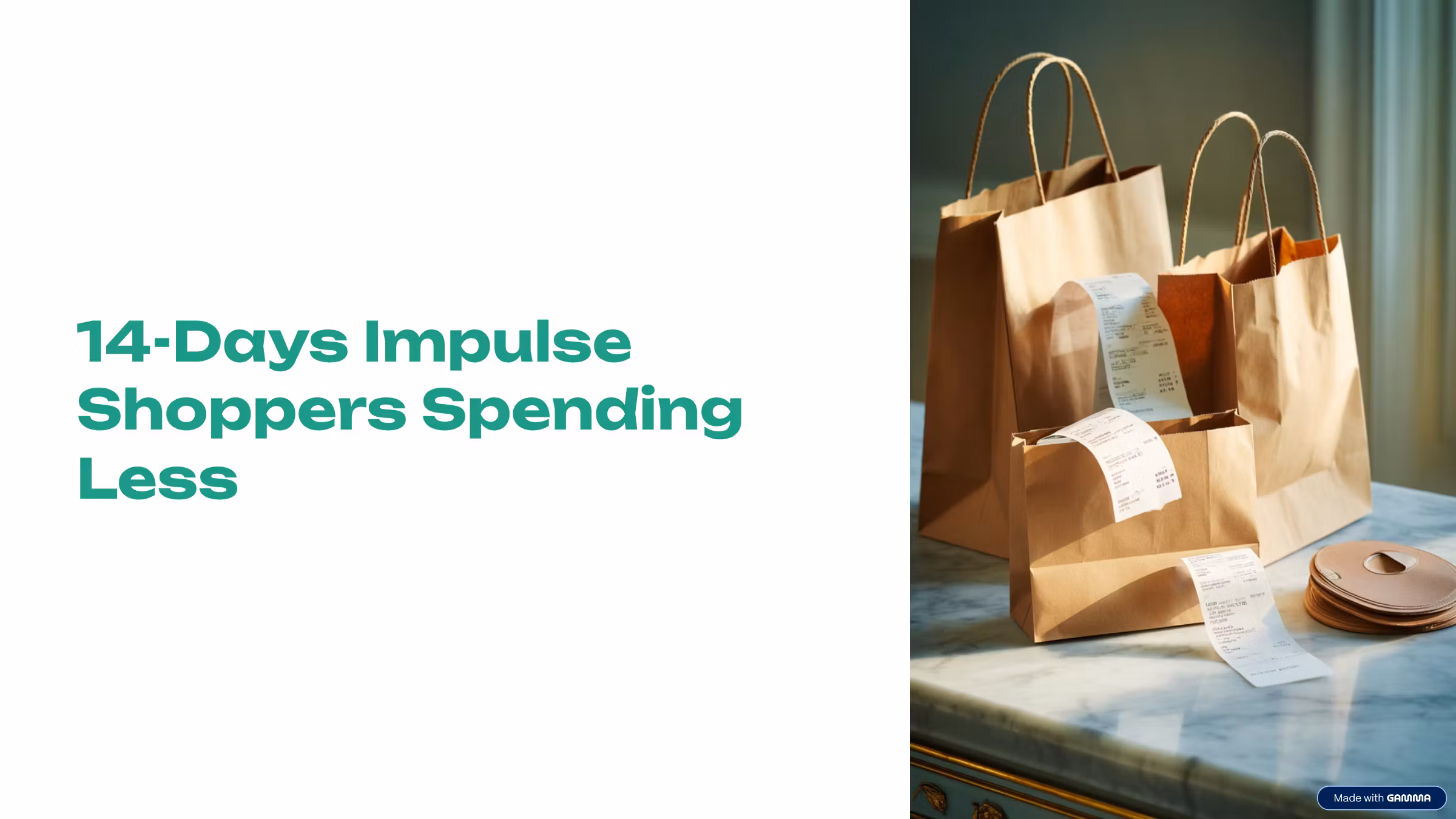 14-Days Impulse Shoppers Spending Less