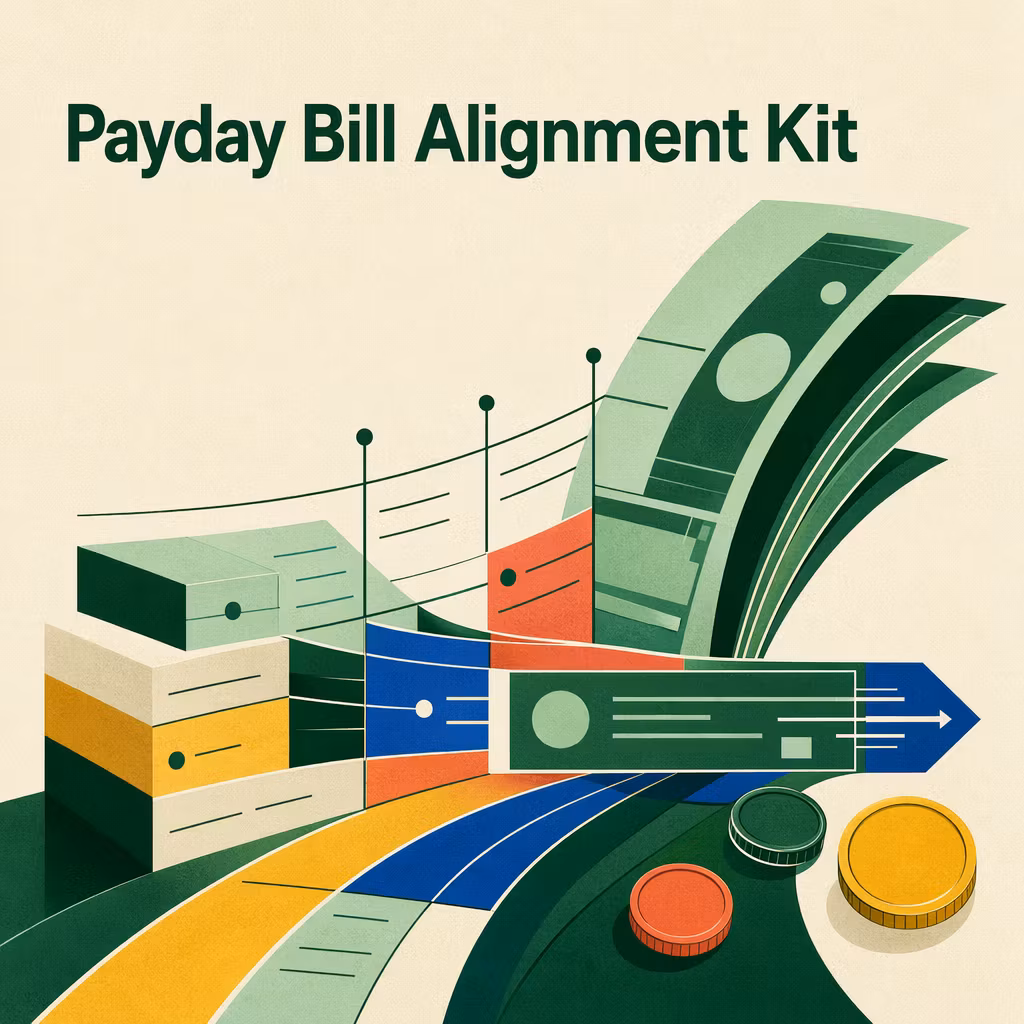 Align Bills To Paycheck Dates