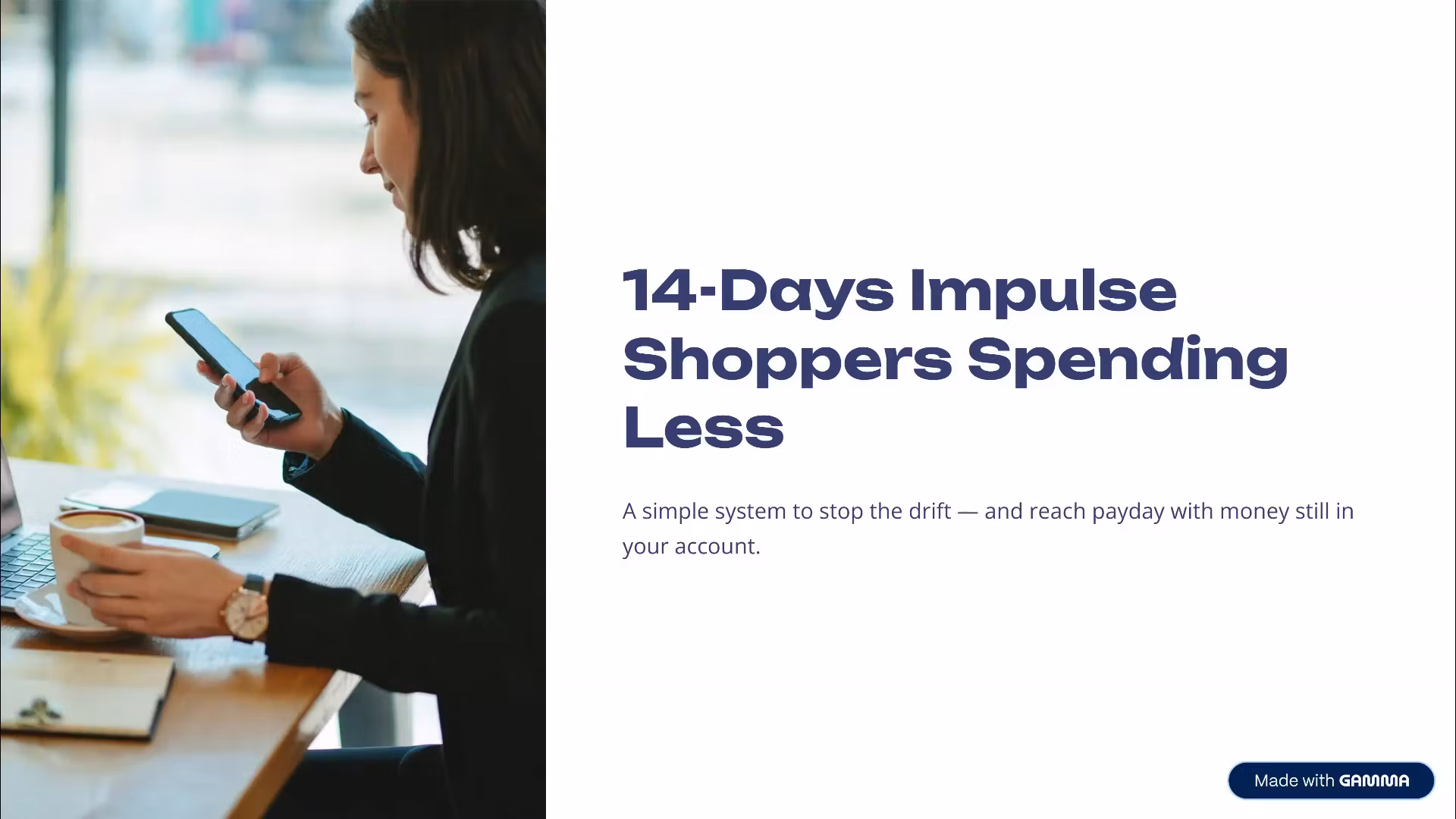 14-Days Impulse Shoppers Spending Less
