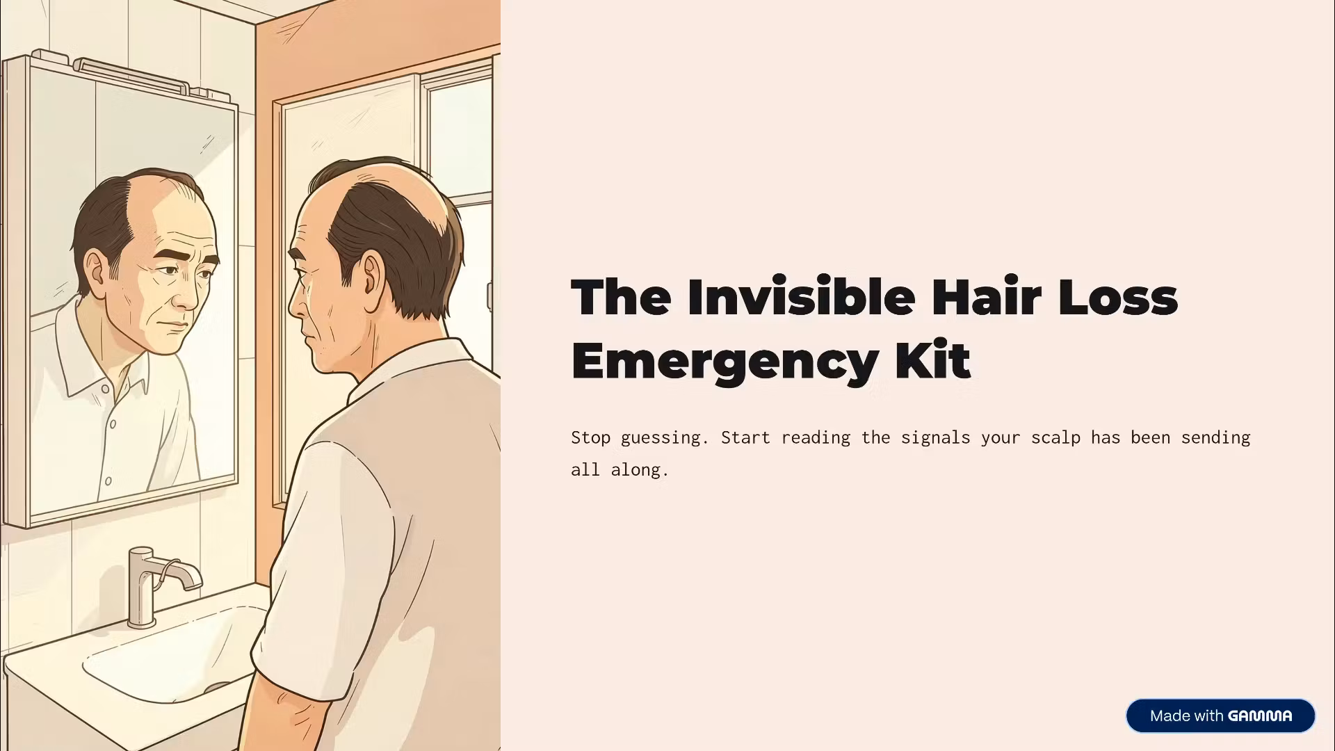 The Invisible Hair Loss Emergency Kit
