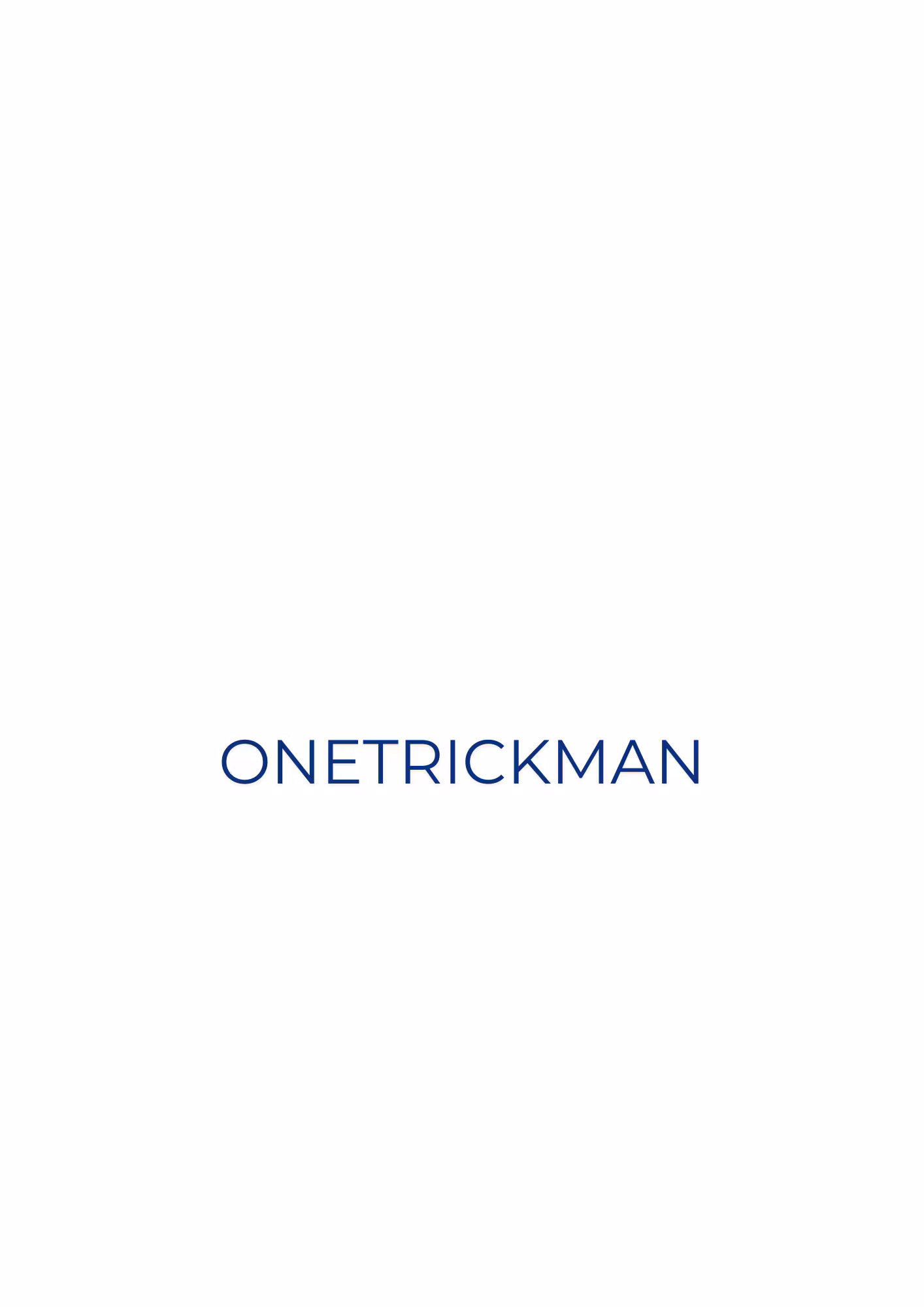 OneTrickMan