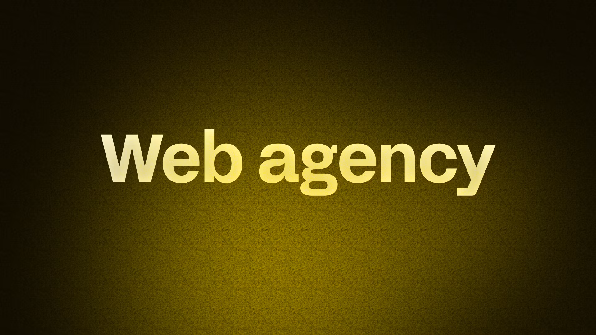 Web agency