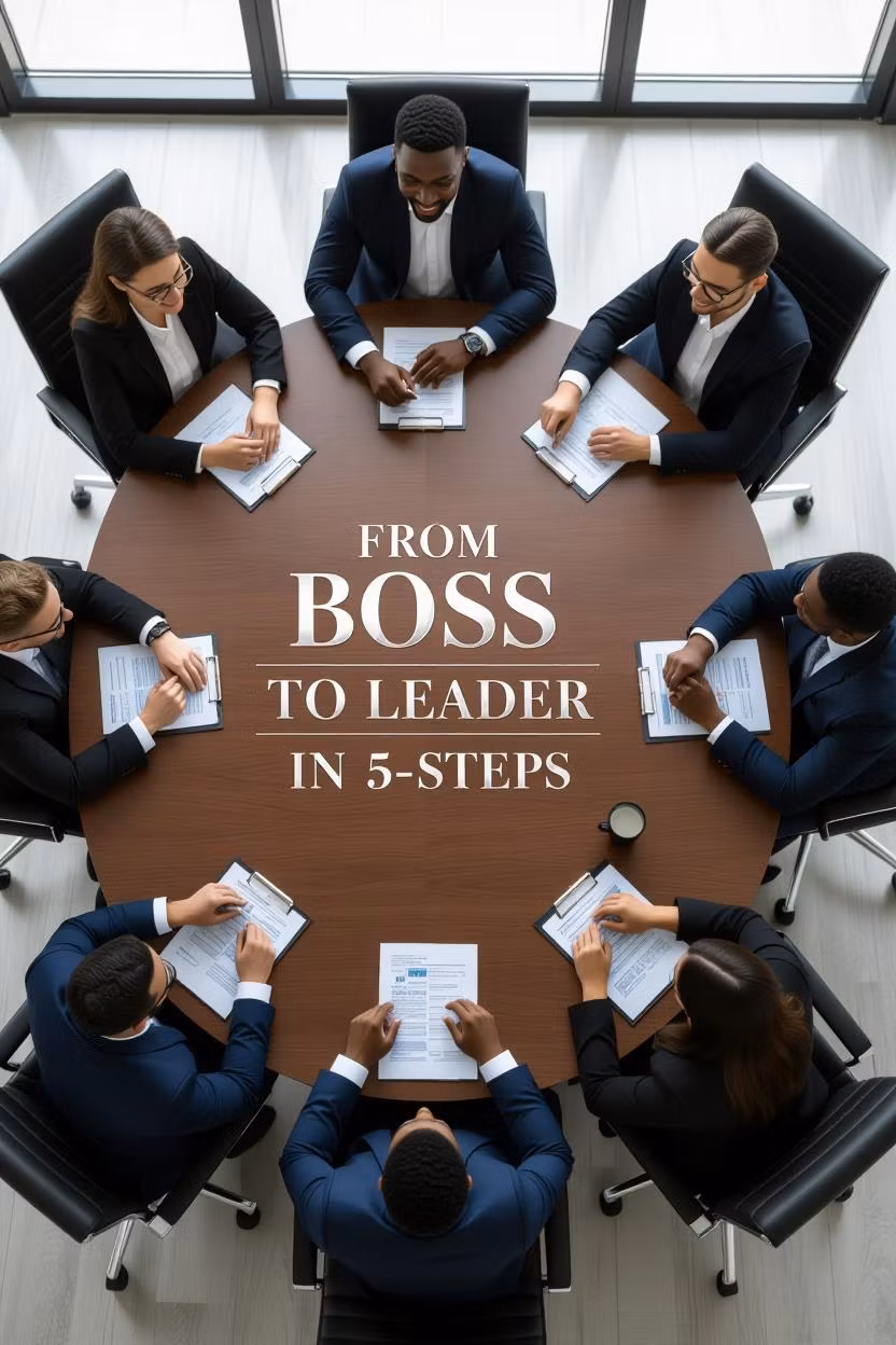 From Boss to Leader: The 5-Shift Method