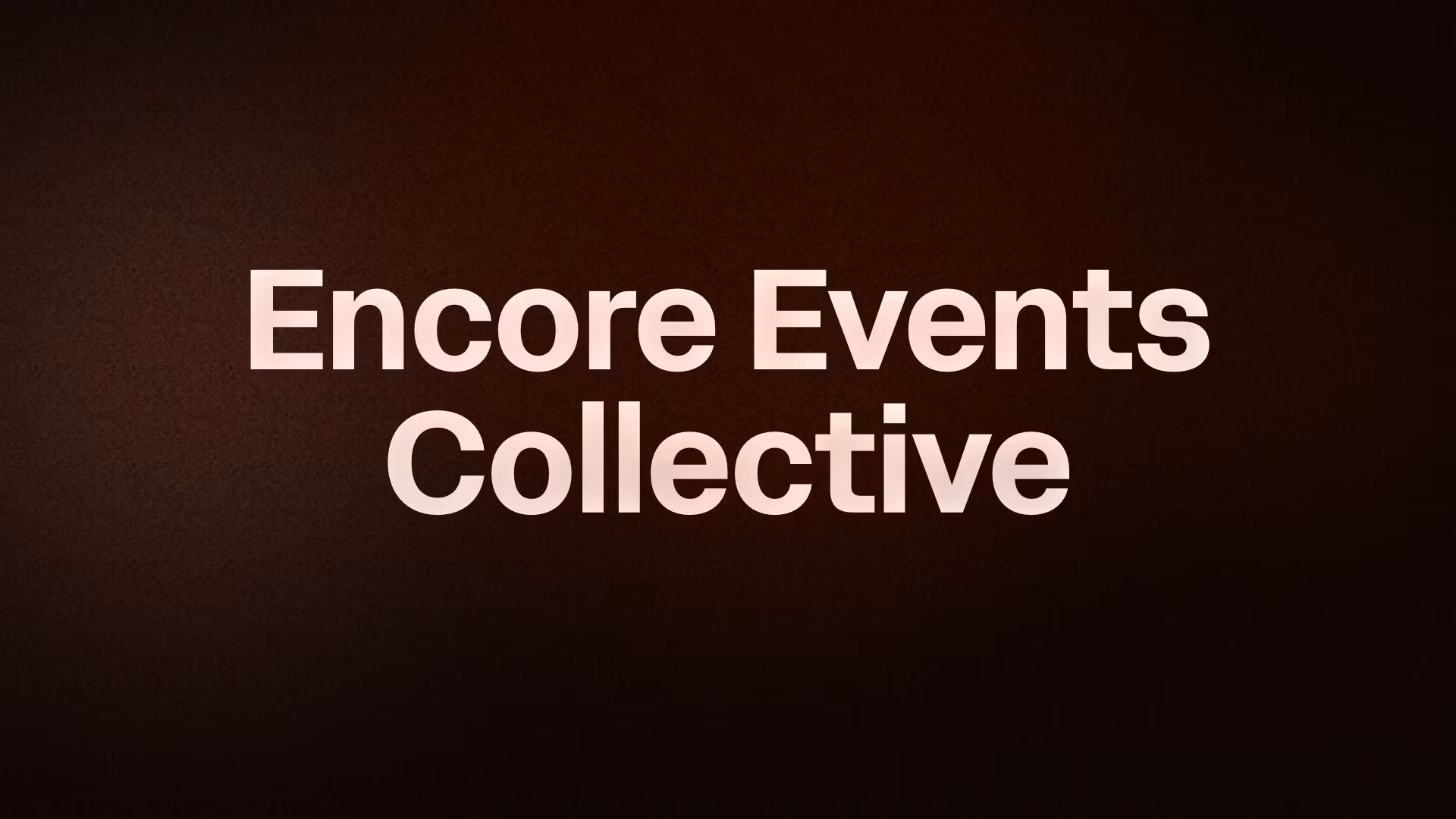 Encore Events Collective