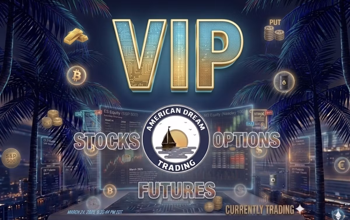 Stocks, Options, Futures VIP Membership