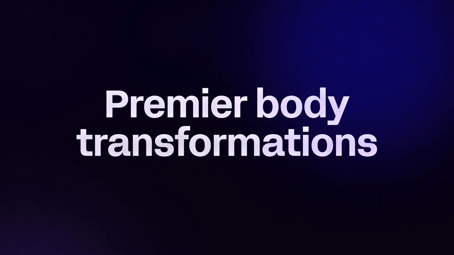 Premier Body Transformations