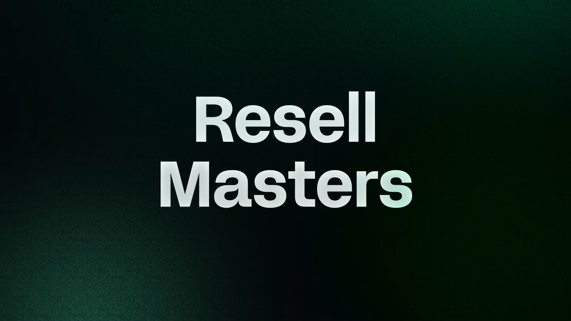 Resell Masters: $5→$50 Leads