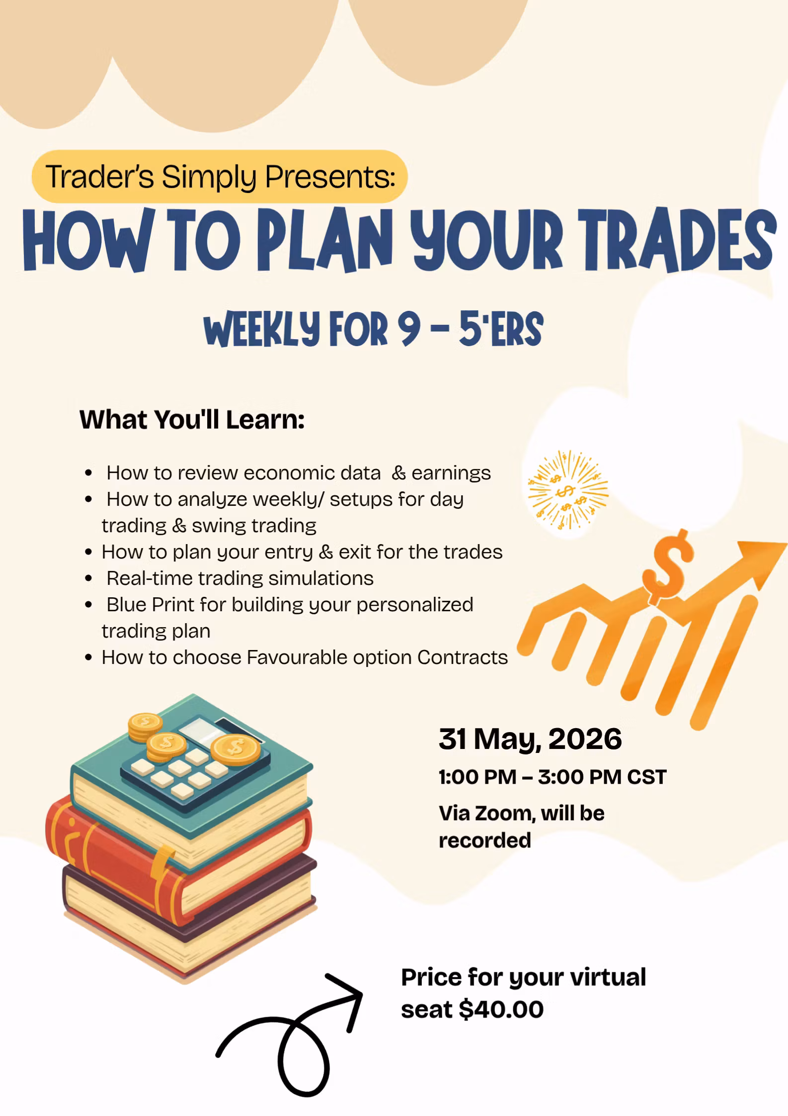 How to plan your Trades weekly for 9-5'ers- Recording
