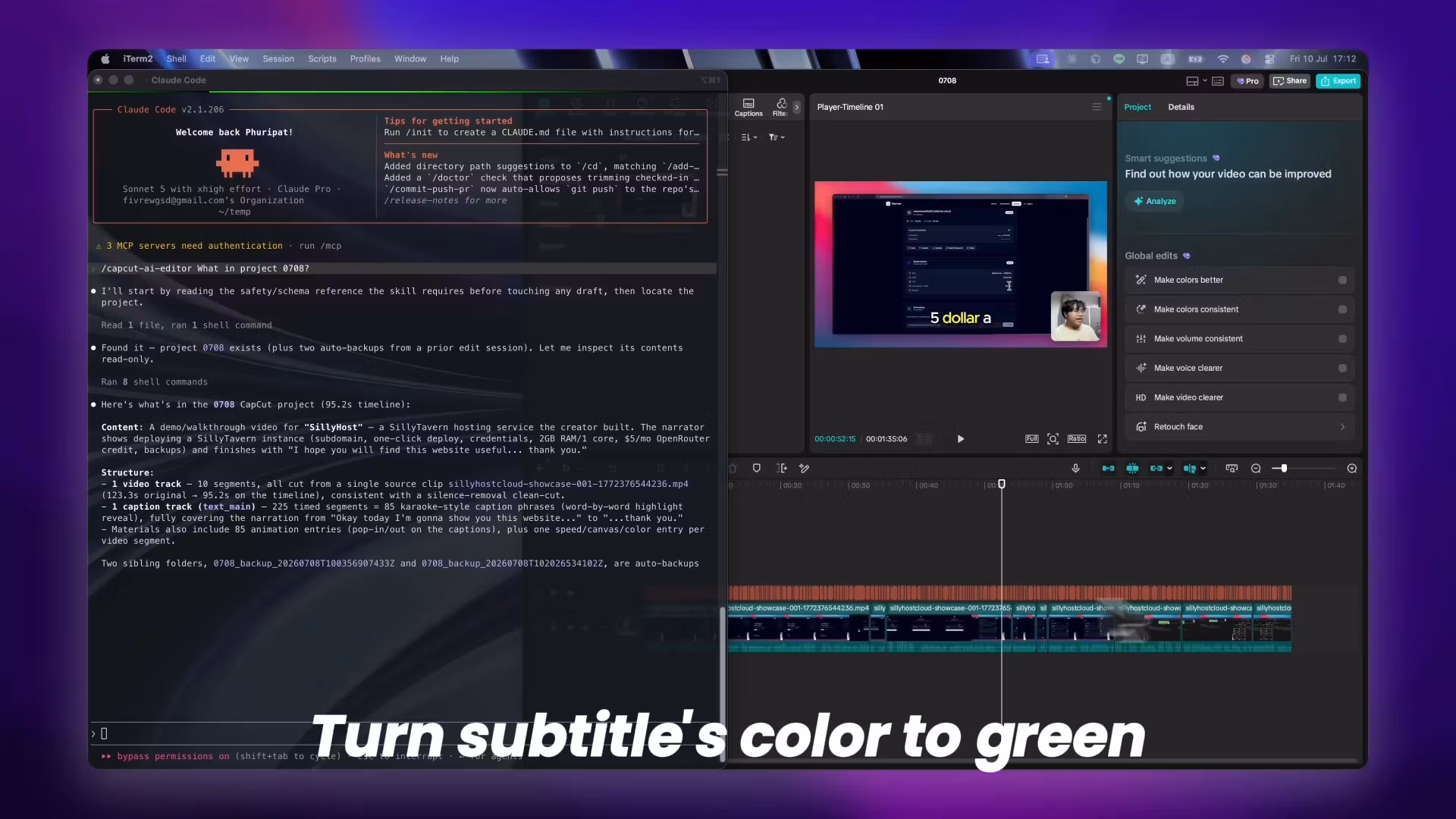 CapCut AI Editor