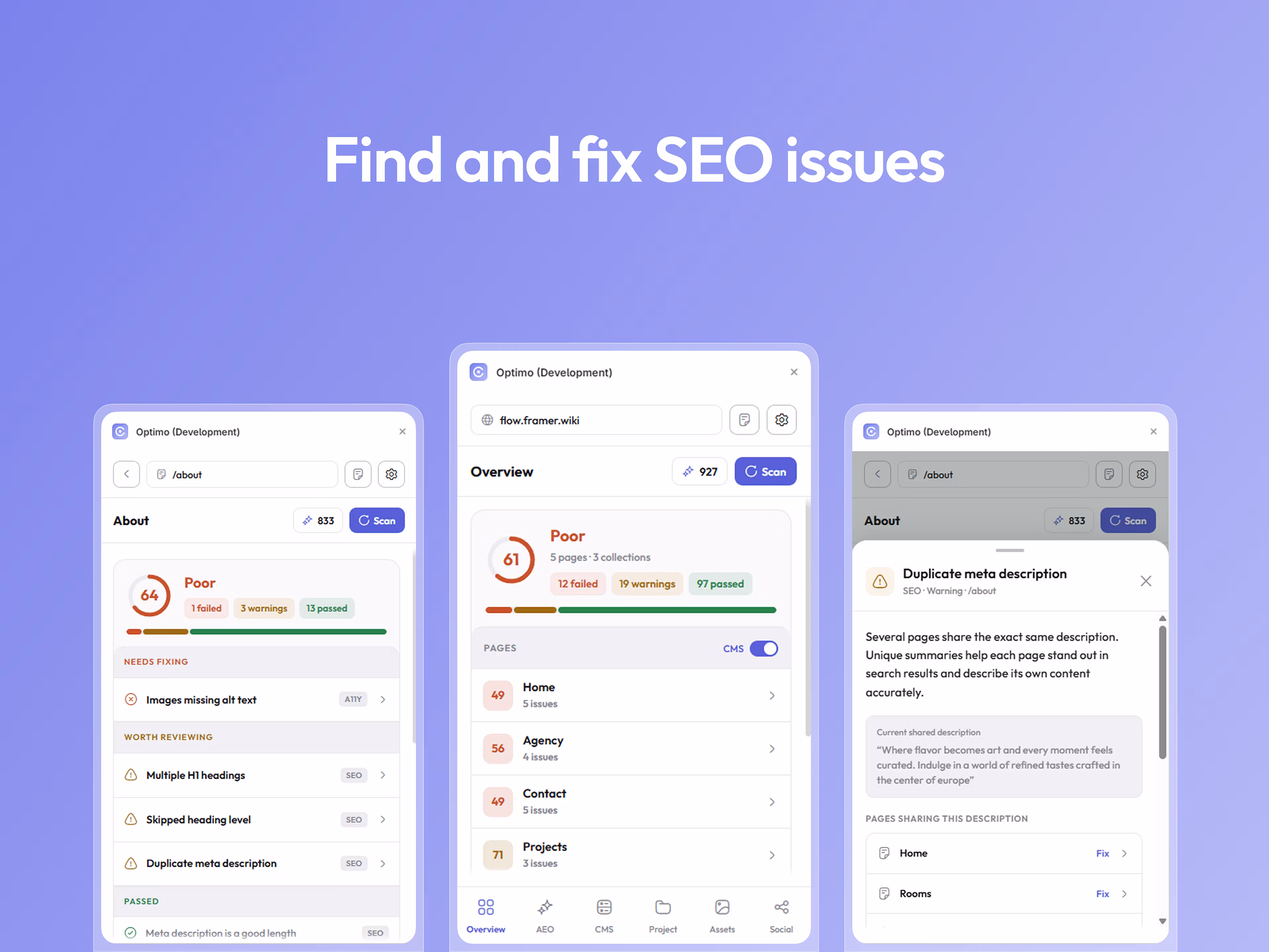 Optimo SEO — Pro