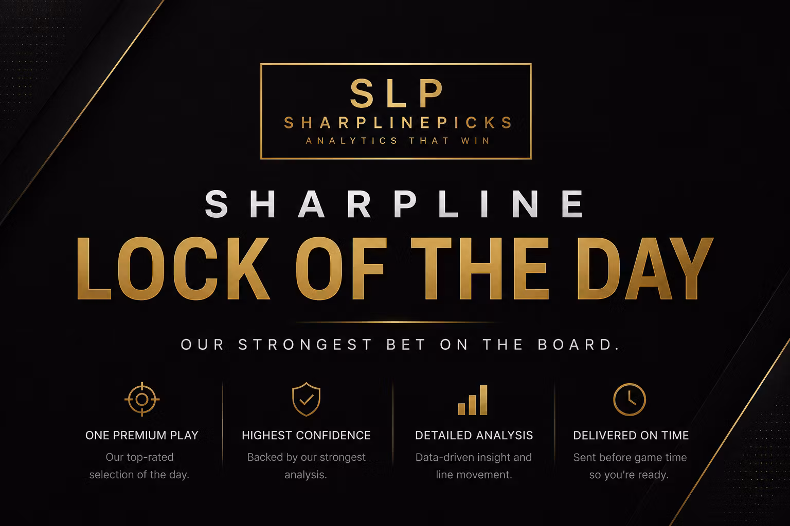  Sharpline Lock of the Day