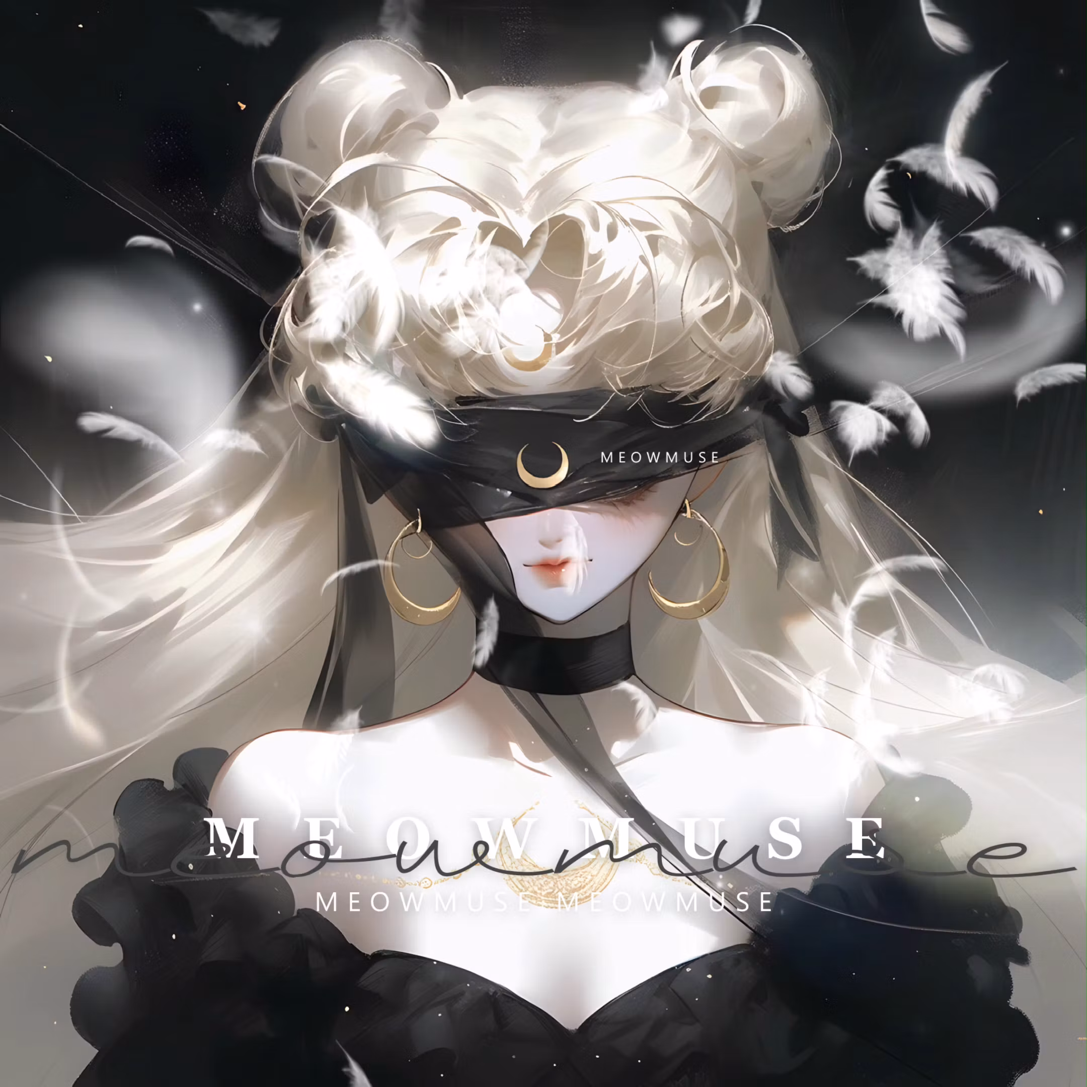 SailorMoon: Dark Moon Goddess Couple PFP Pack