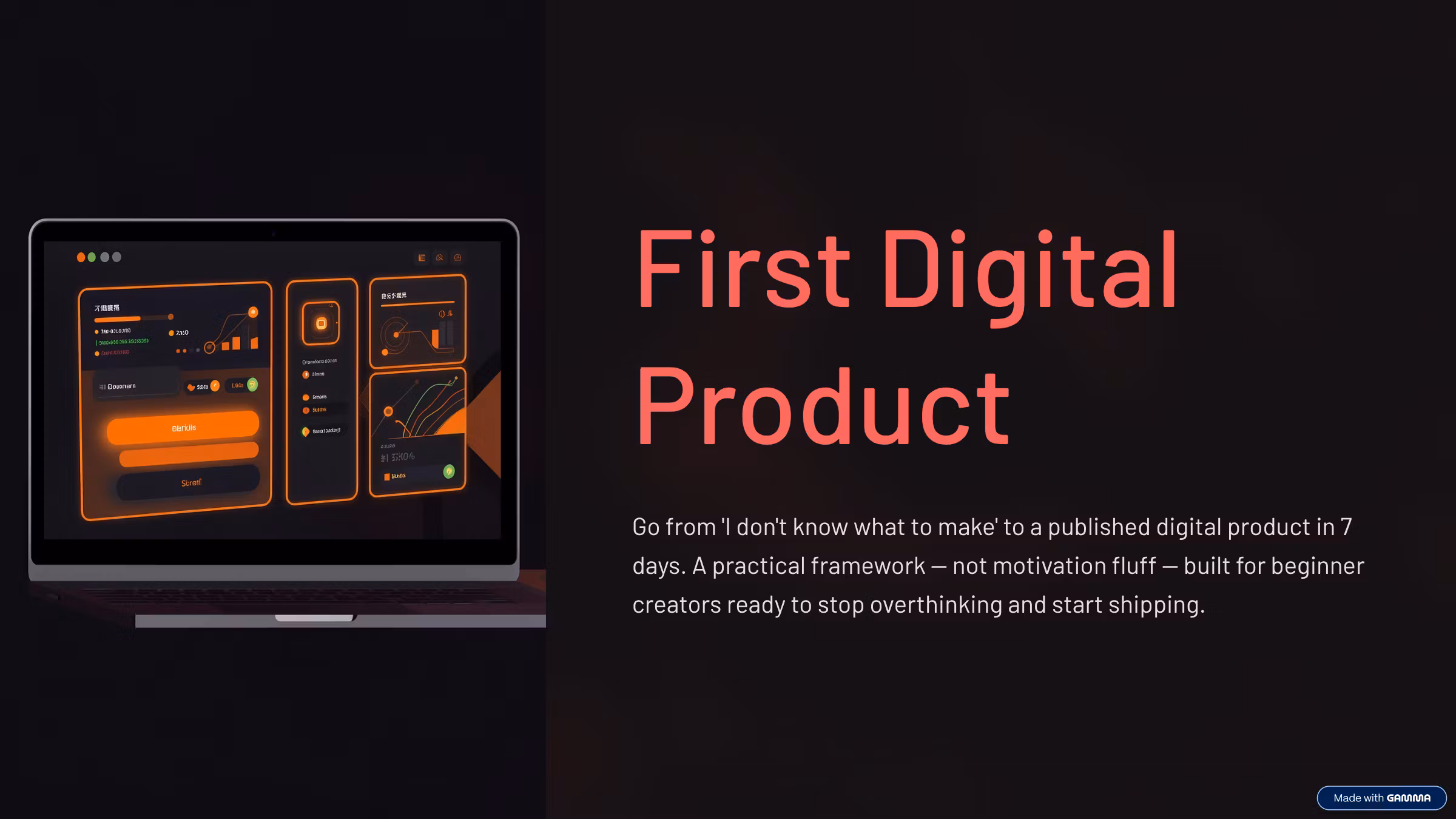 First Digital Product