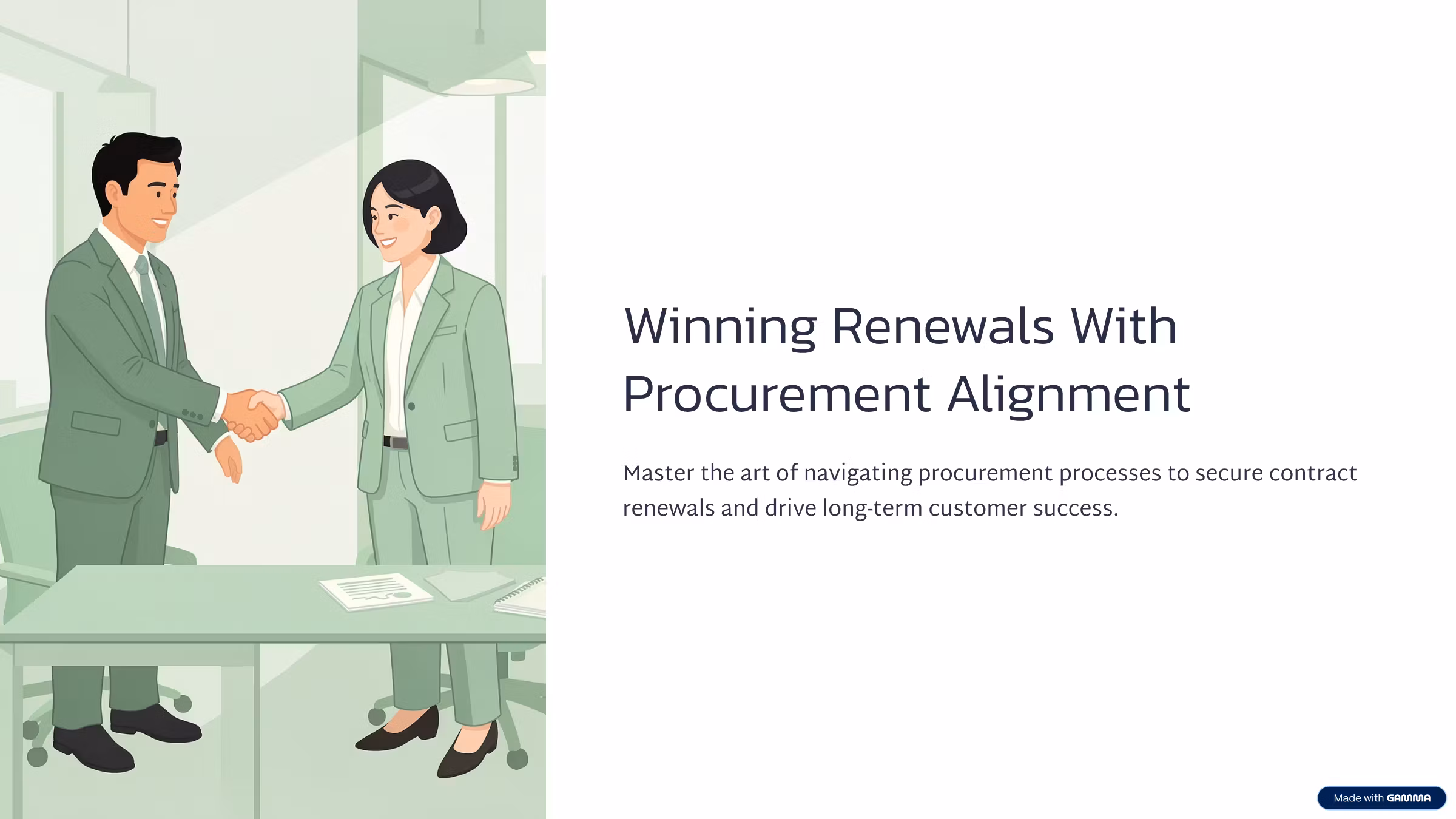 Winning Renewals With Alignment