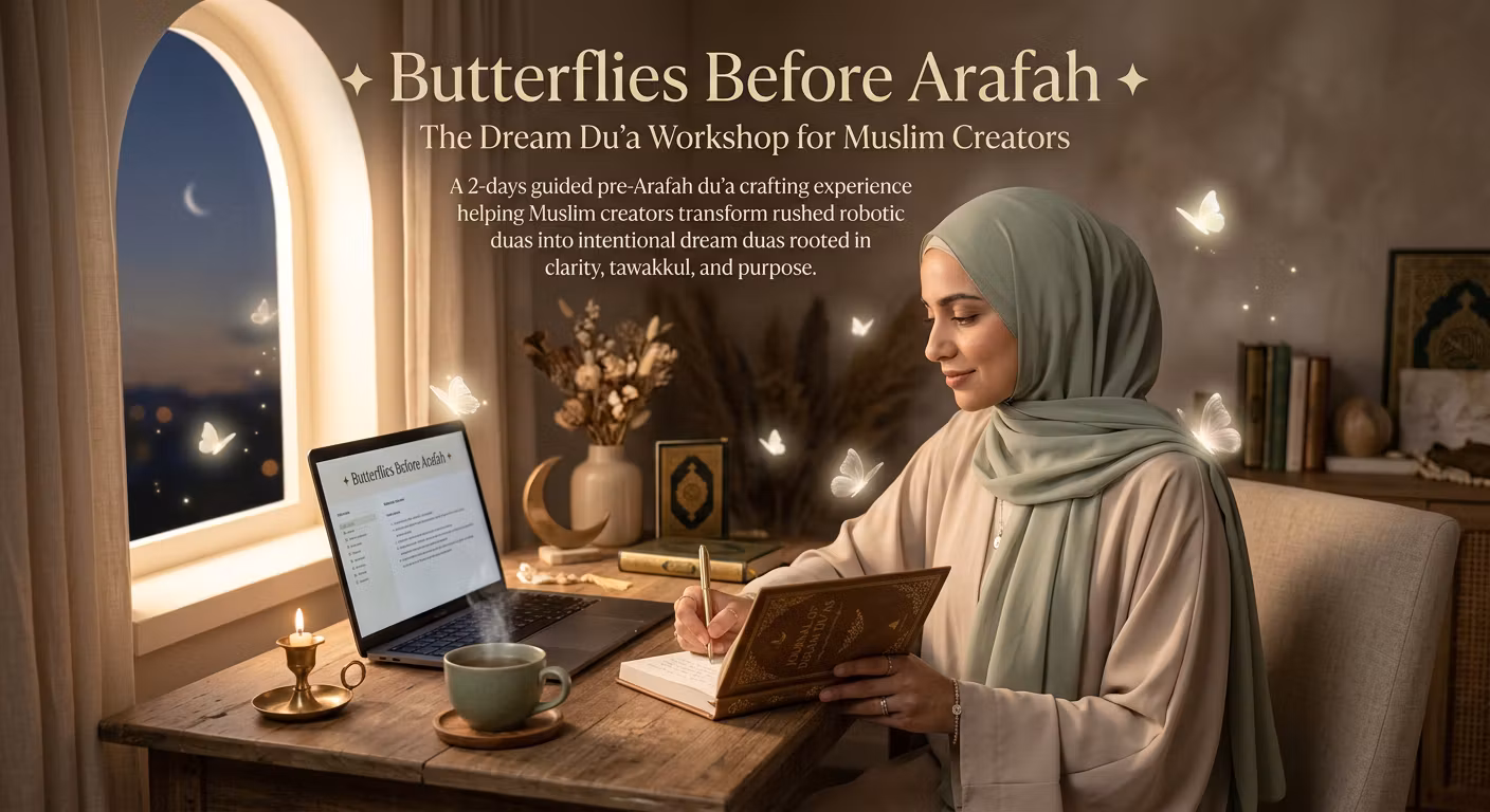 BUTTERFLIES BEFORE ARAFAH