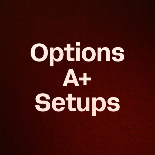 Options A+ Setups