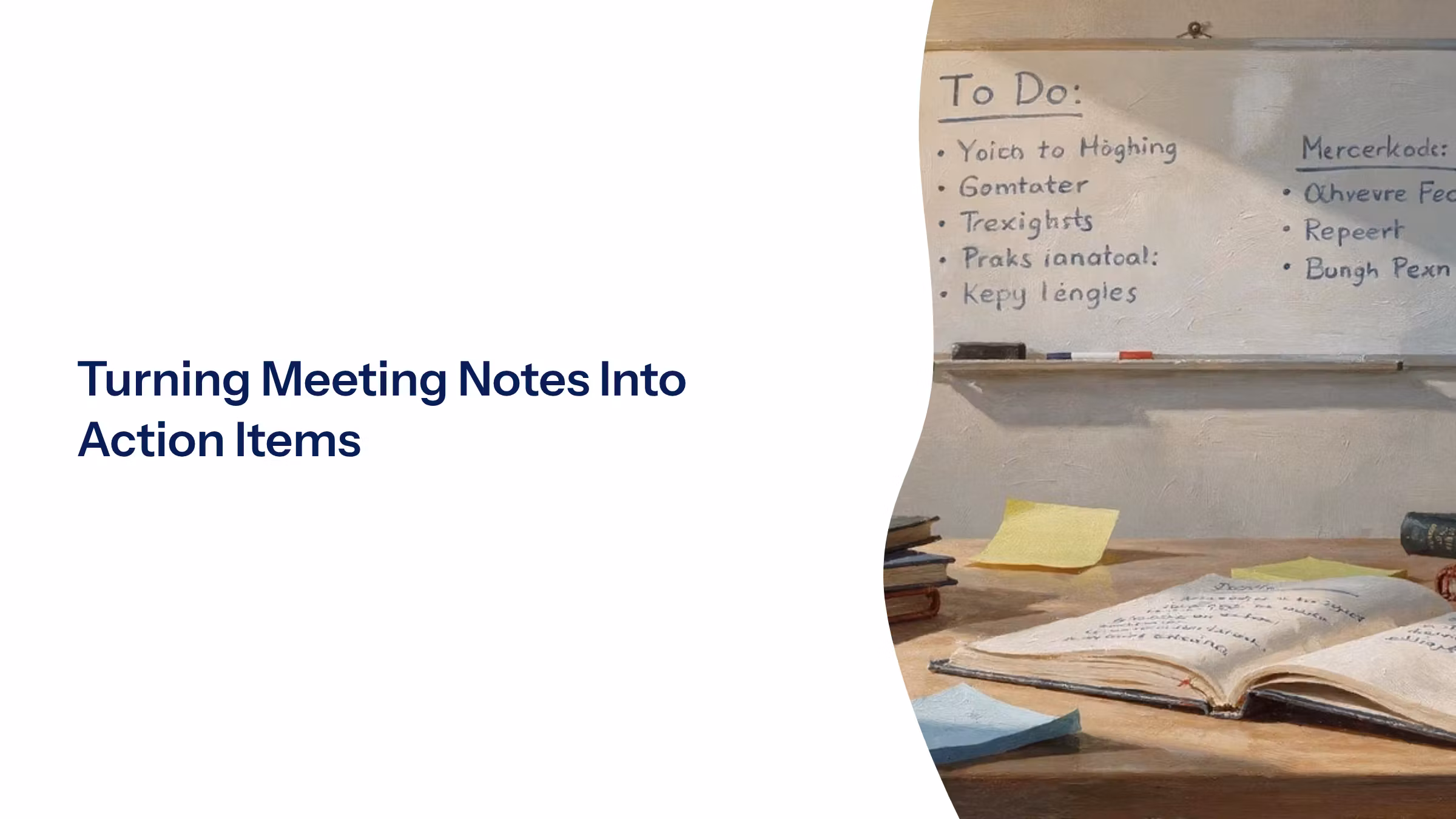 Turning Meeting Notes Into Action Items