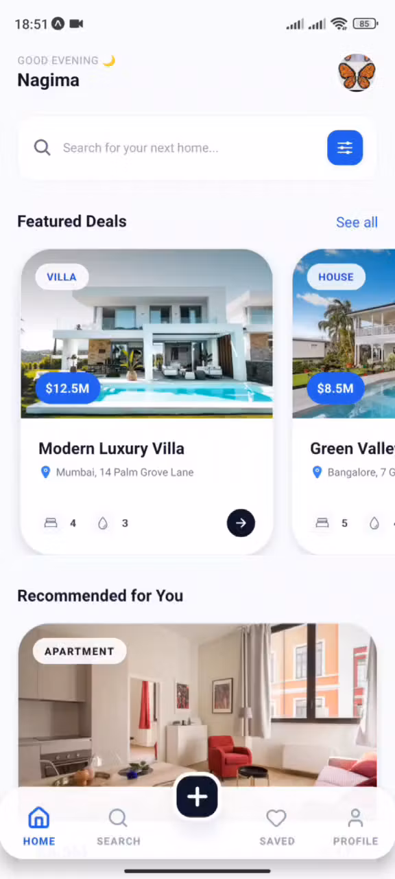 Real Estate Listings App