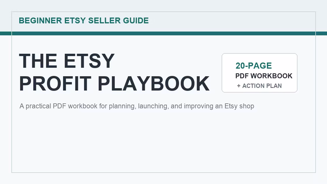 The Etsy Profit Playbook