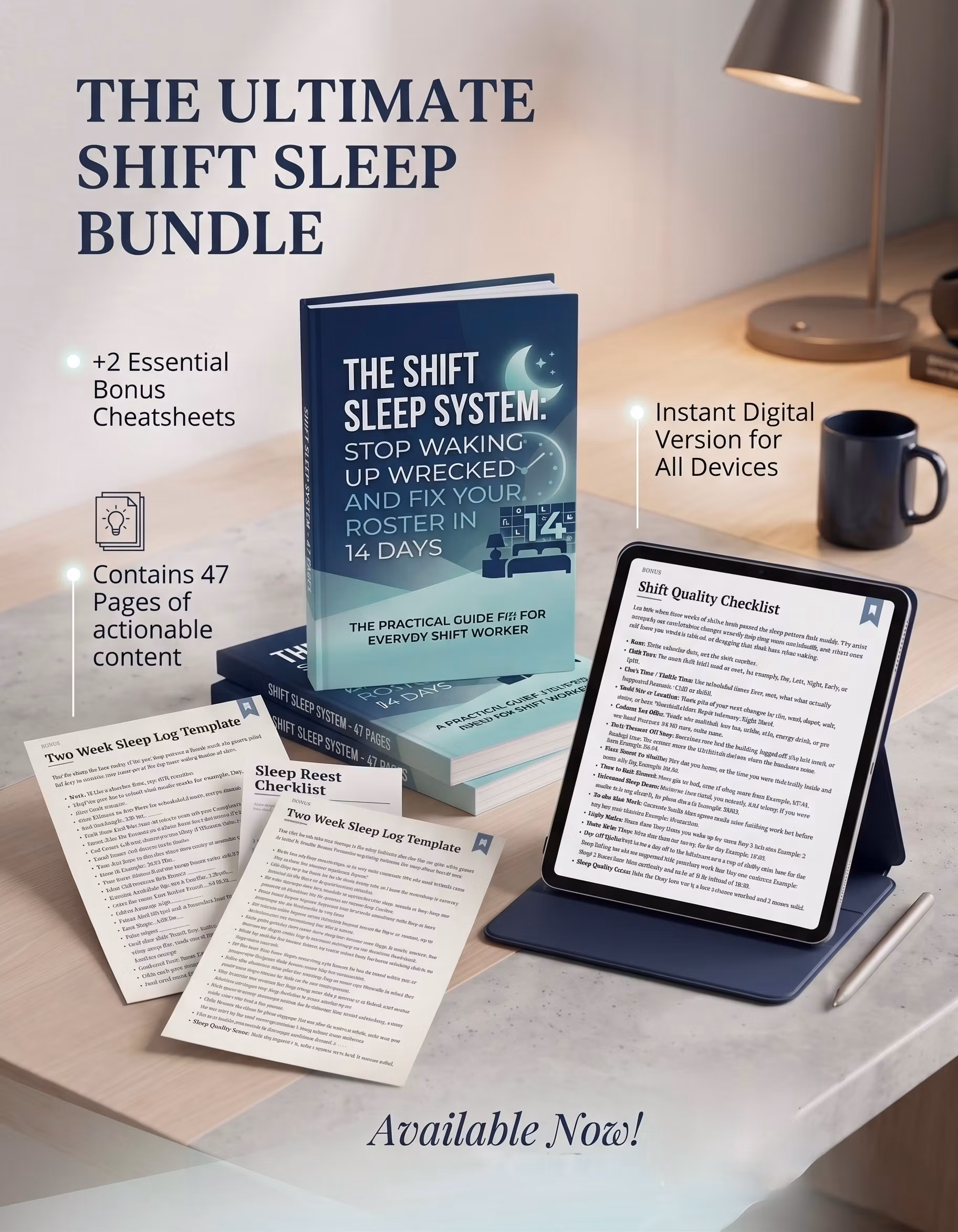 The Shift Sleep System: Stop Waking Up Wrecked and Fix Your Roster in 14 Days