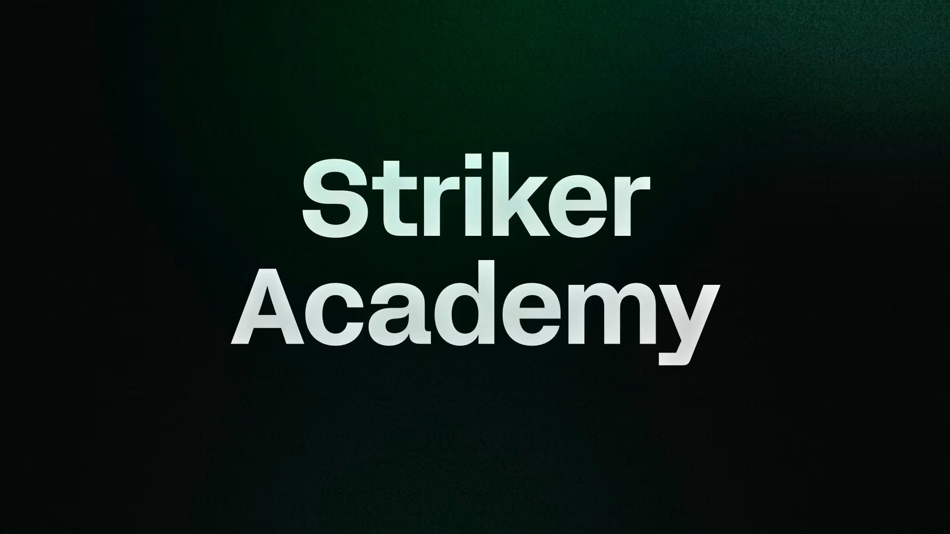 Striker Academy Membership 