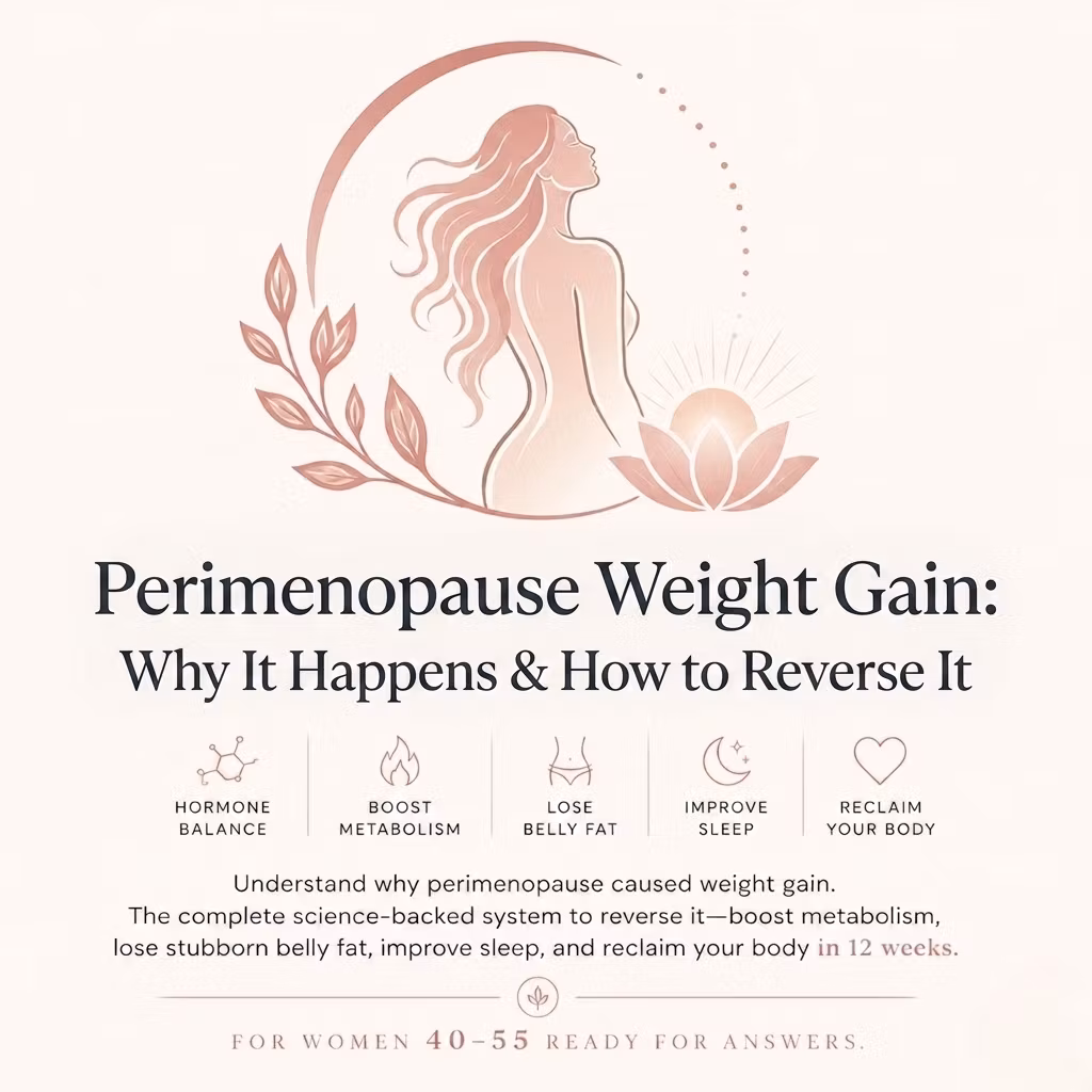 Perimenopause Weight Gain: Why It Happens & How to Reverse It