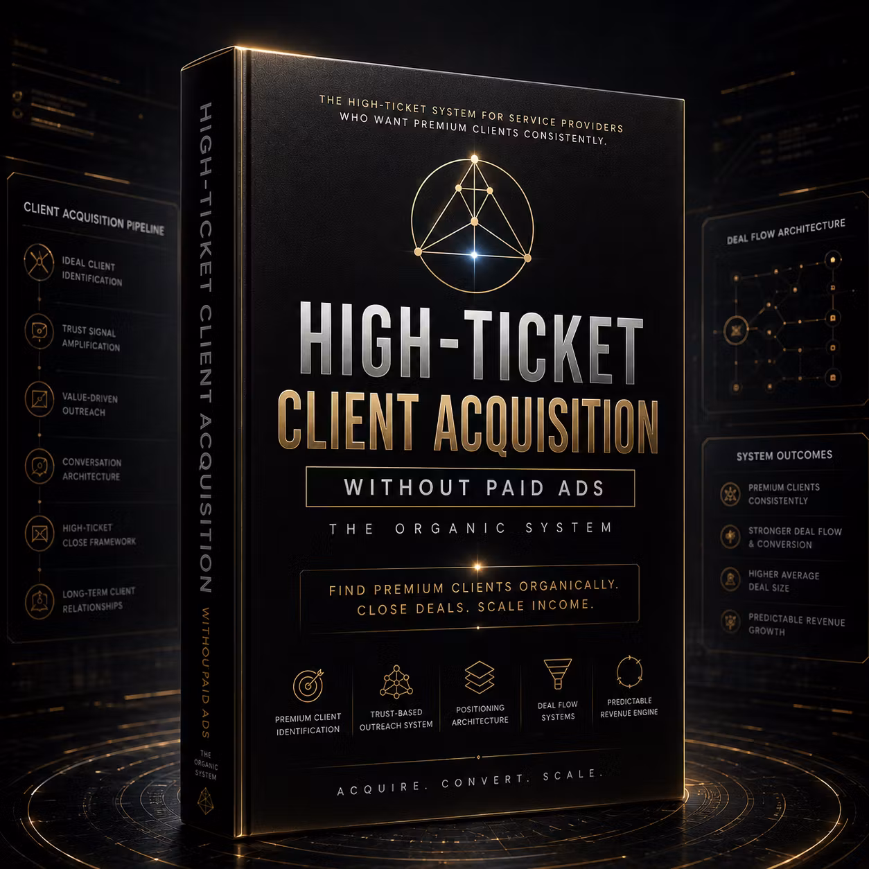 High-Ticket Client Acquisition Without Paid Ads: The Organic System