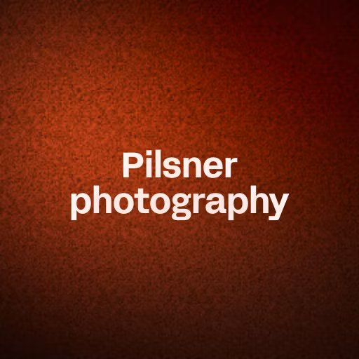 Pilsner photography 