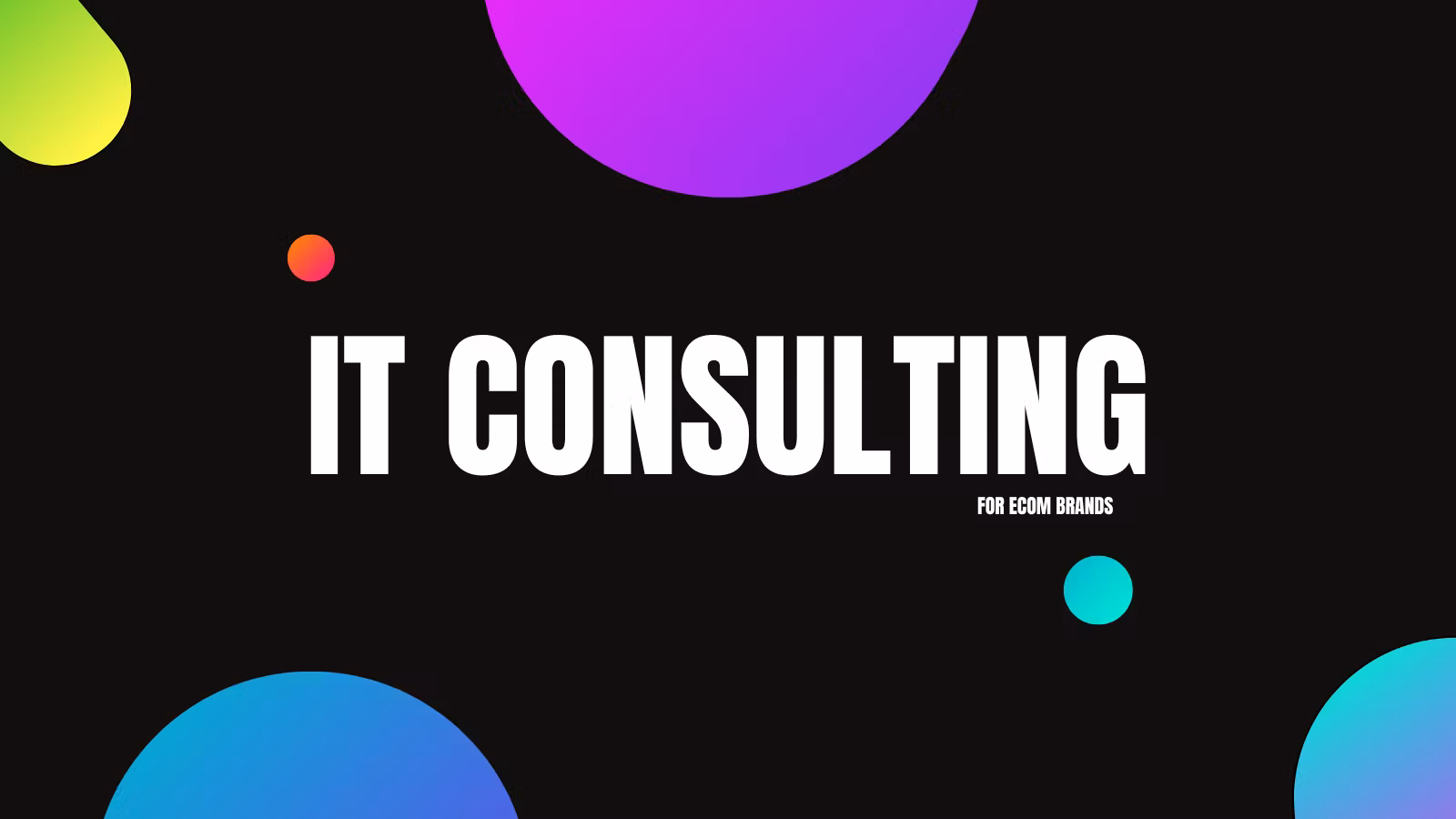 IT Consulting