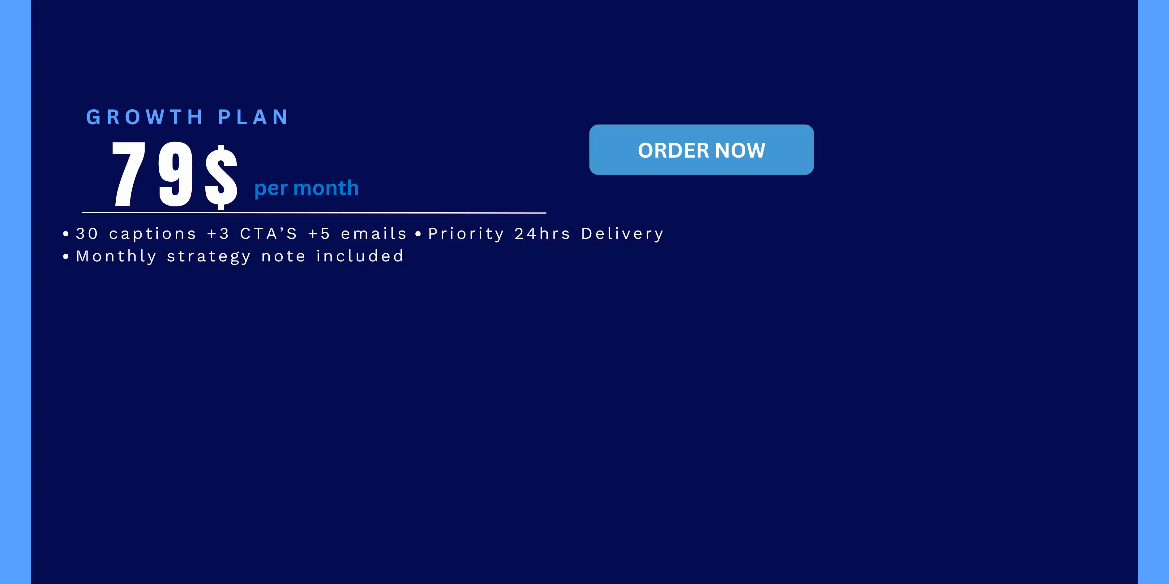 WordsOnDemand - Growth Plan