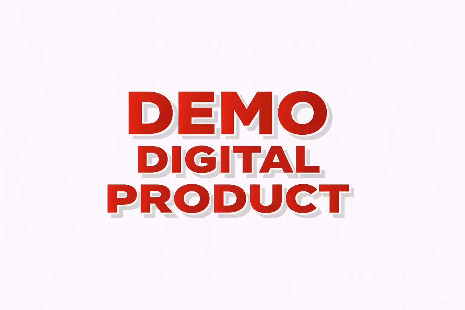 demo digital product 