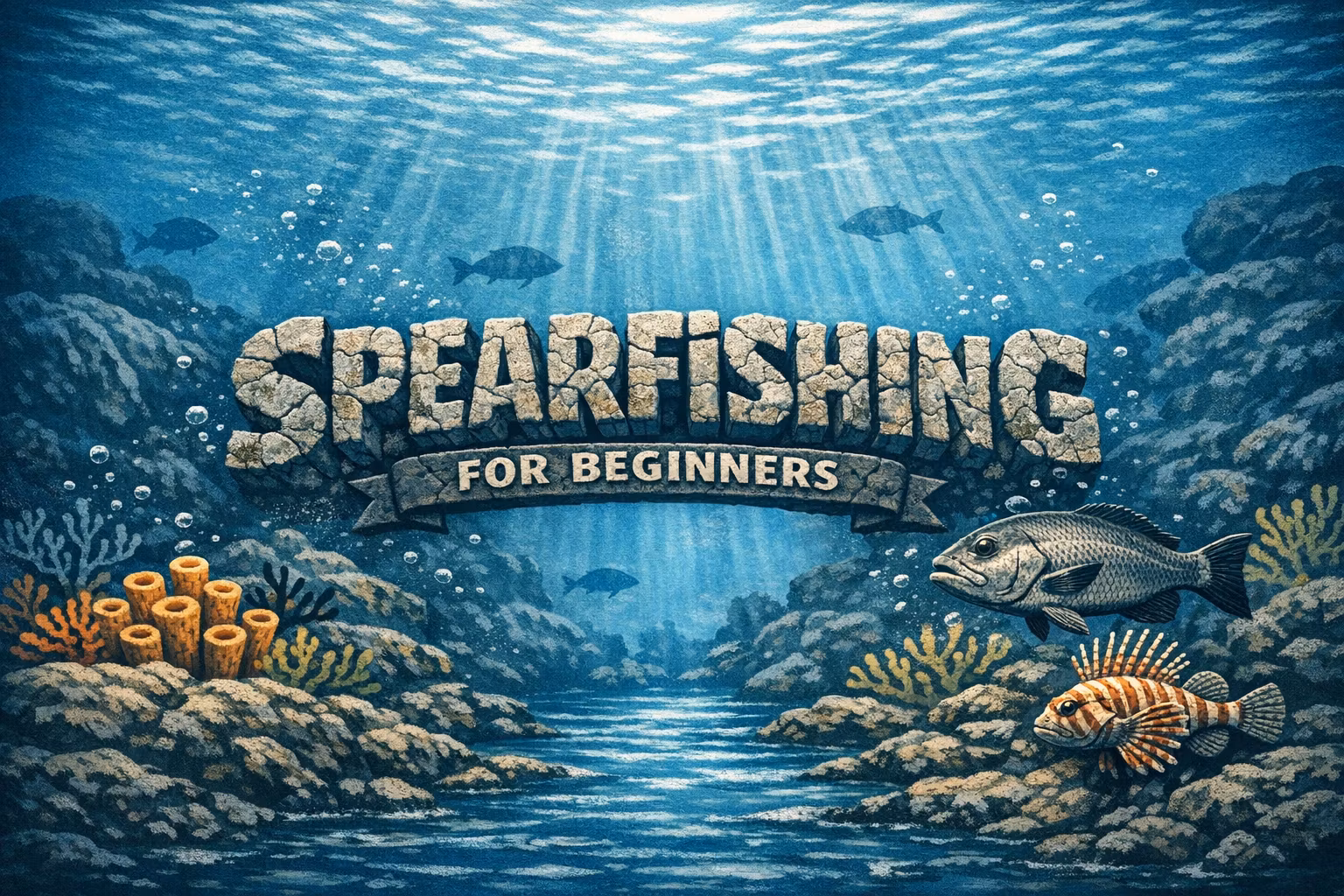 Spearfishing for beginners 
