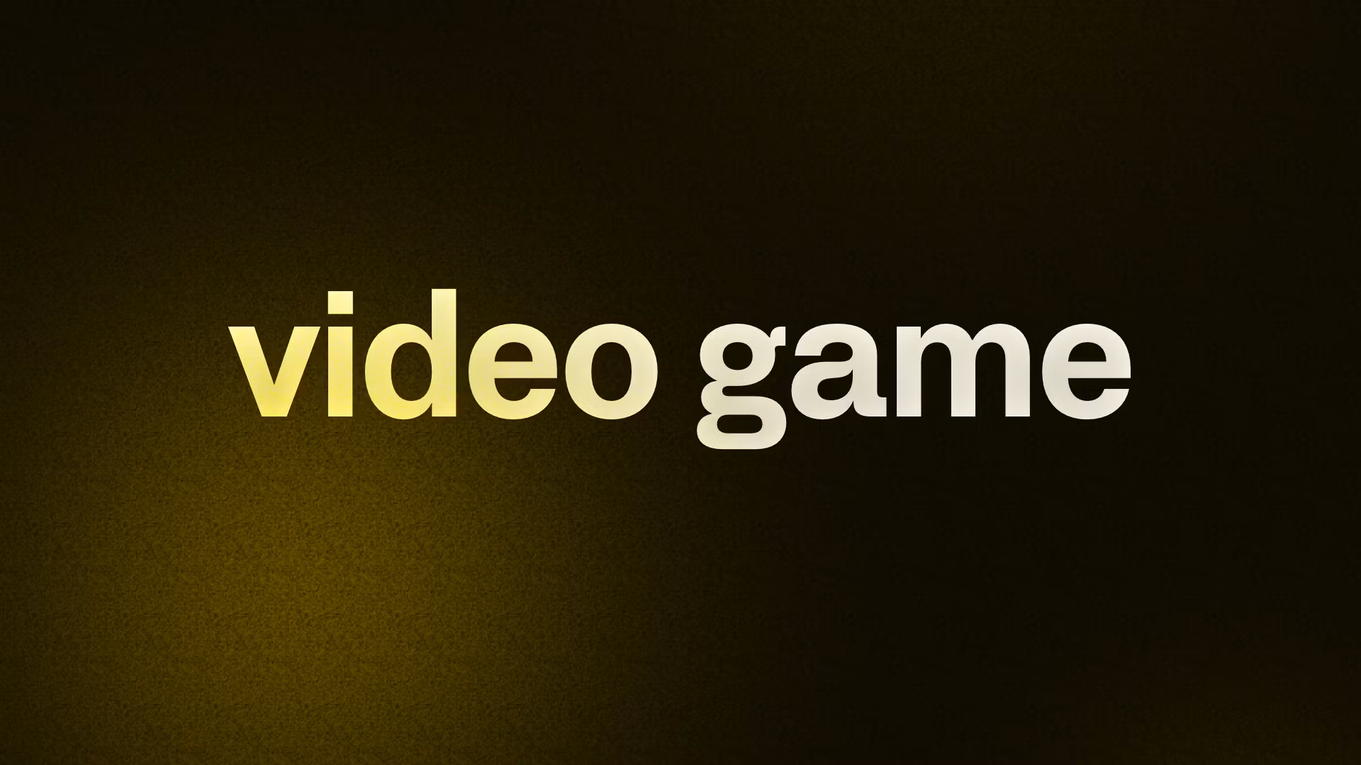 video game 