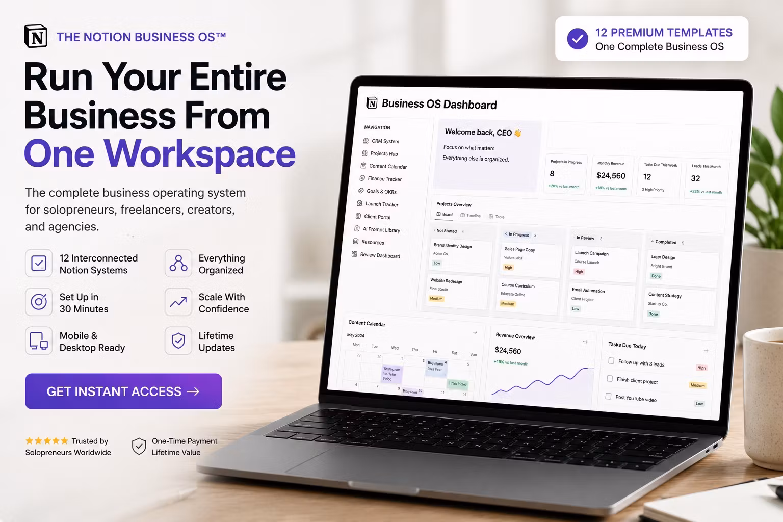 The Complete Business Operating System for Solopreneurs