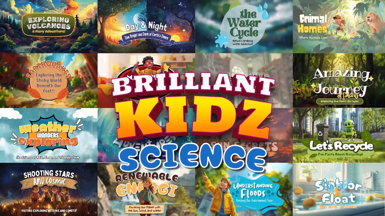 100 Brilliant Kidz Science Vids - Press play - Zero lesson prep, Zero stress!