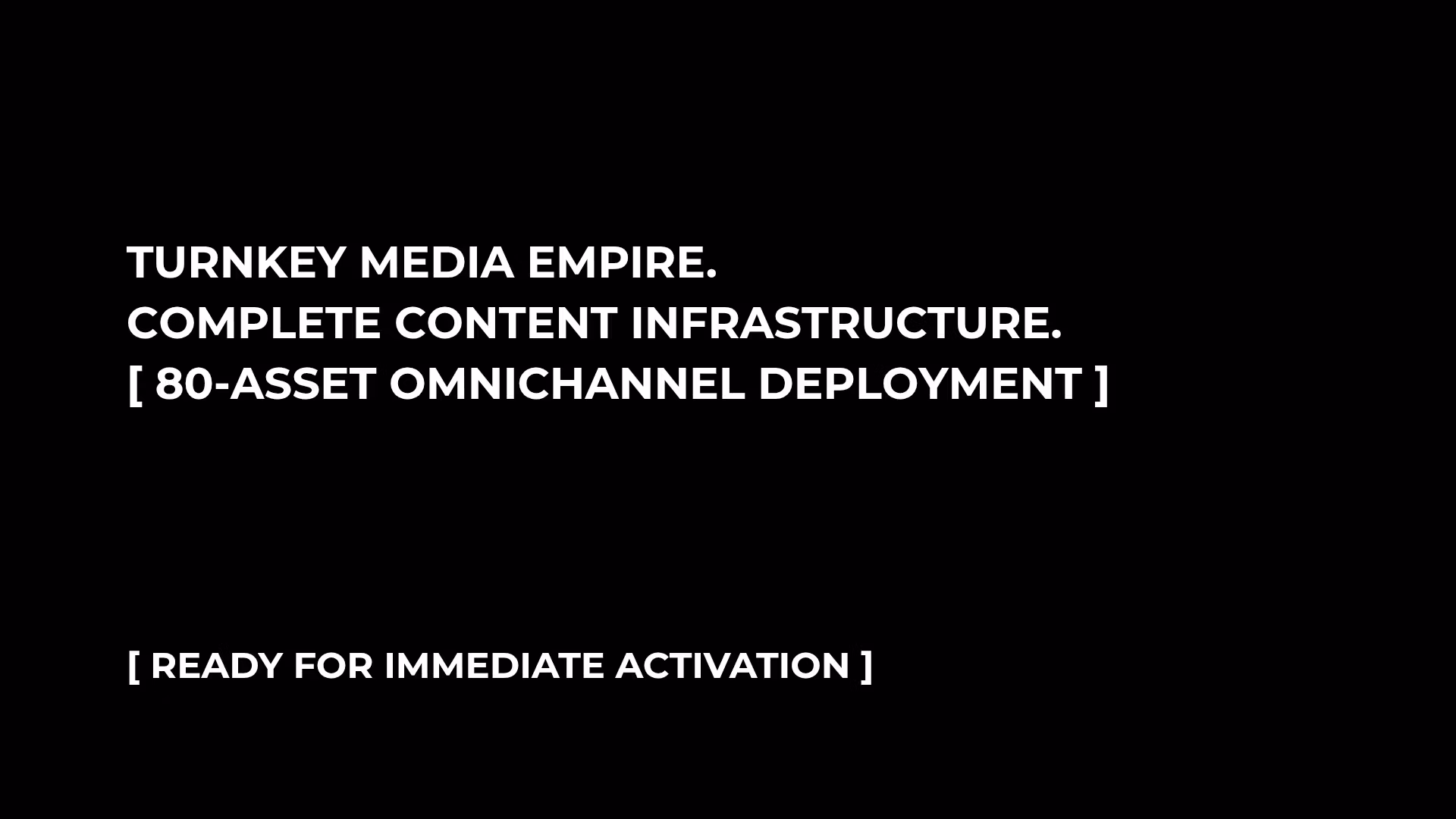 TURNKEY MEDIA EMPIRE