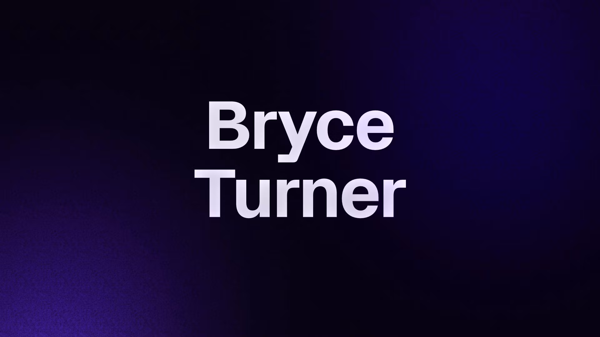 Bryce Turner