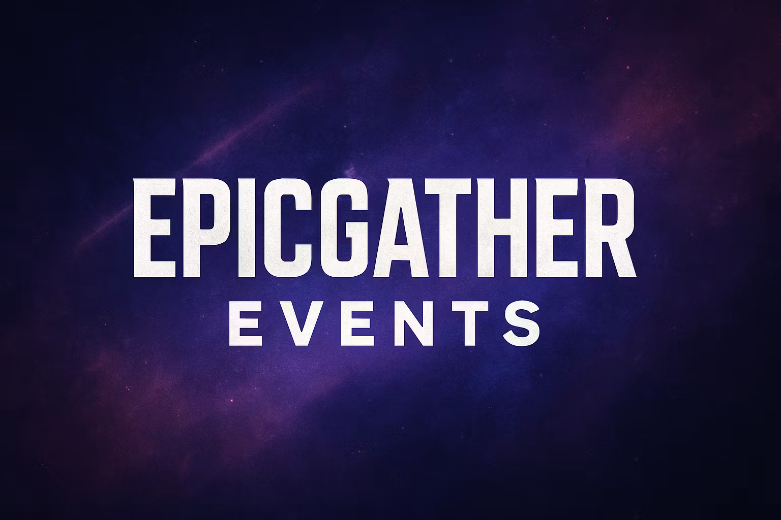 EpicGather Events