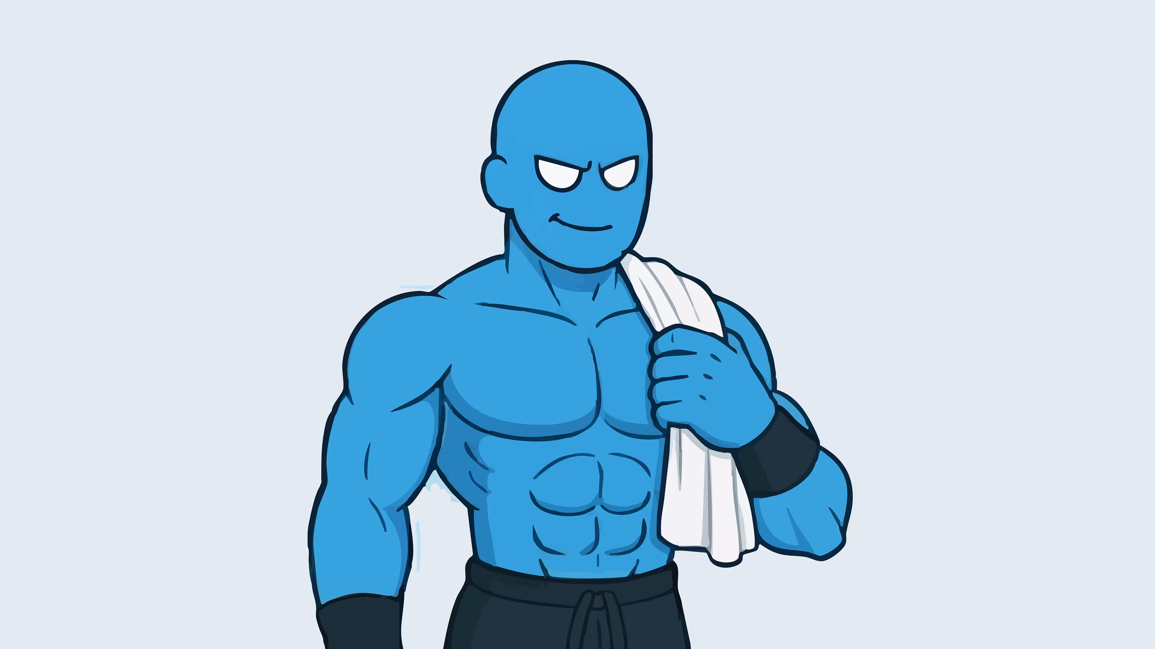 Blue Athlete