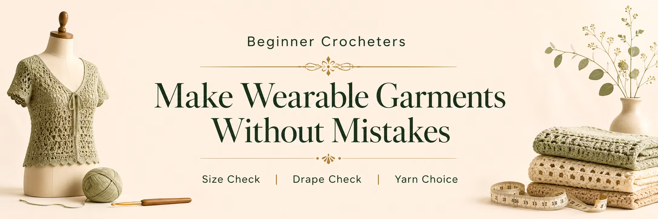 The Beginner Crochet Fit Method