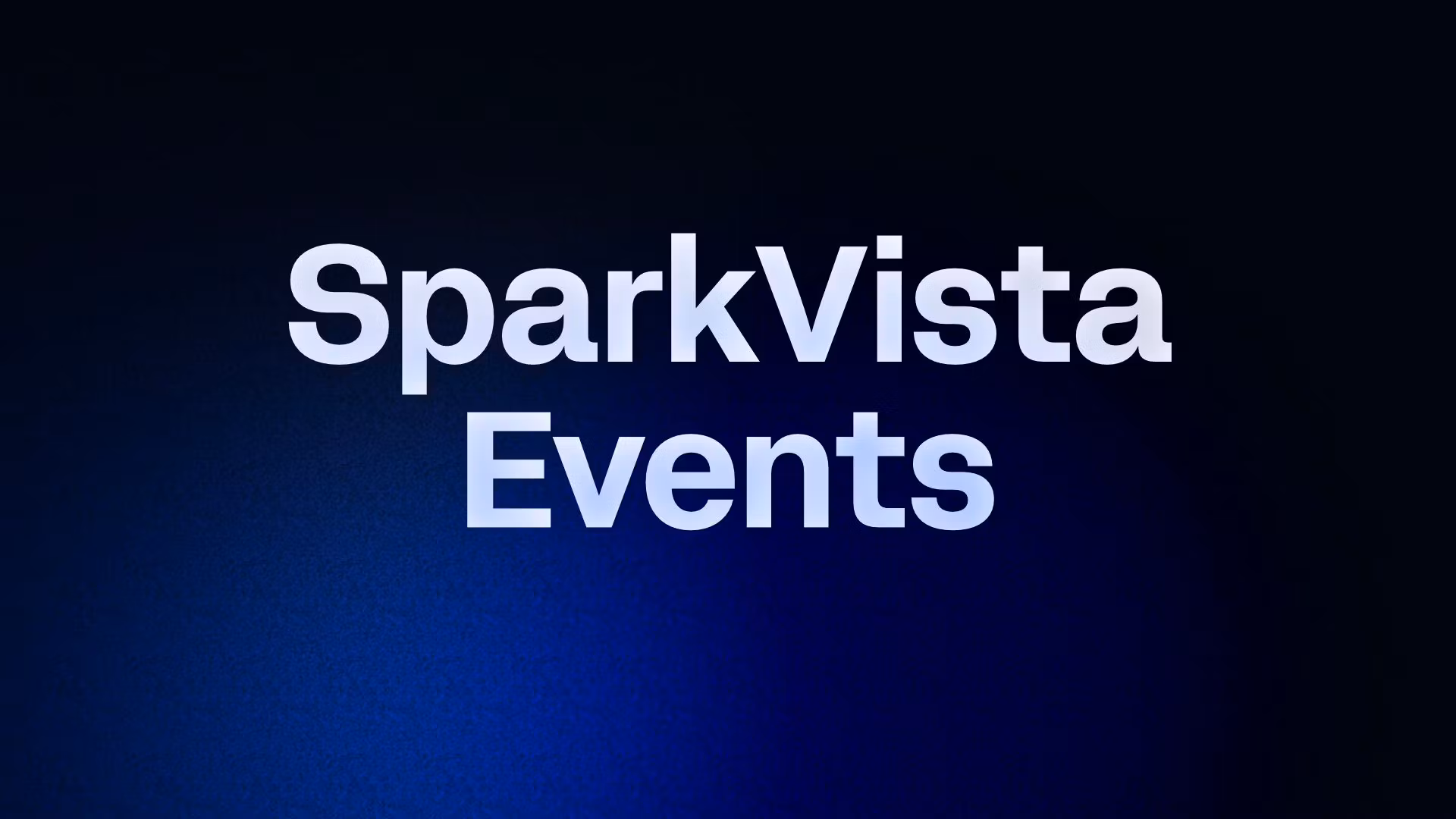 SparkVista Events